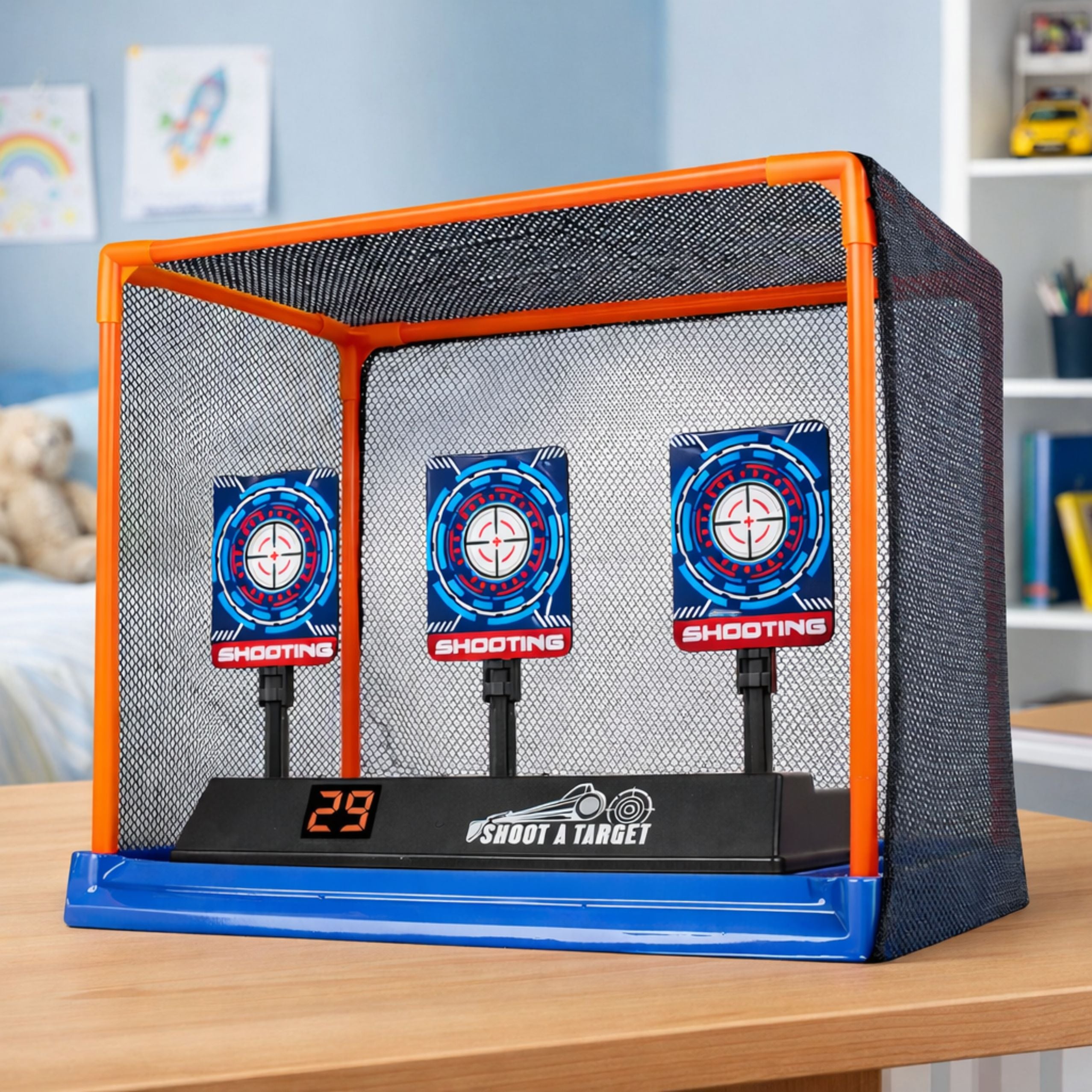 Electronic Shooting Target Digital Lcd Counter Moving Reticle Targets
