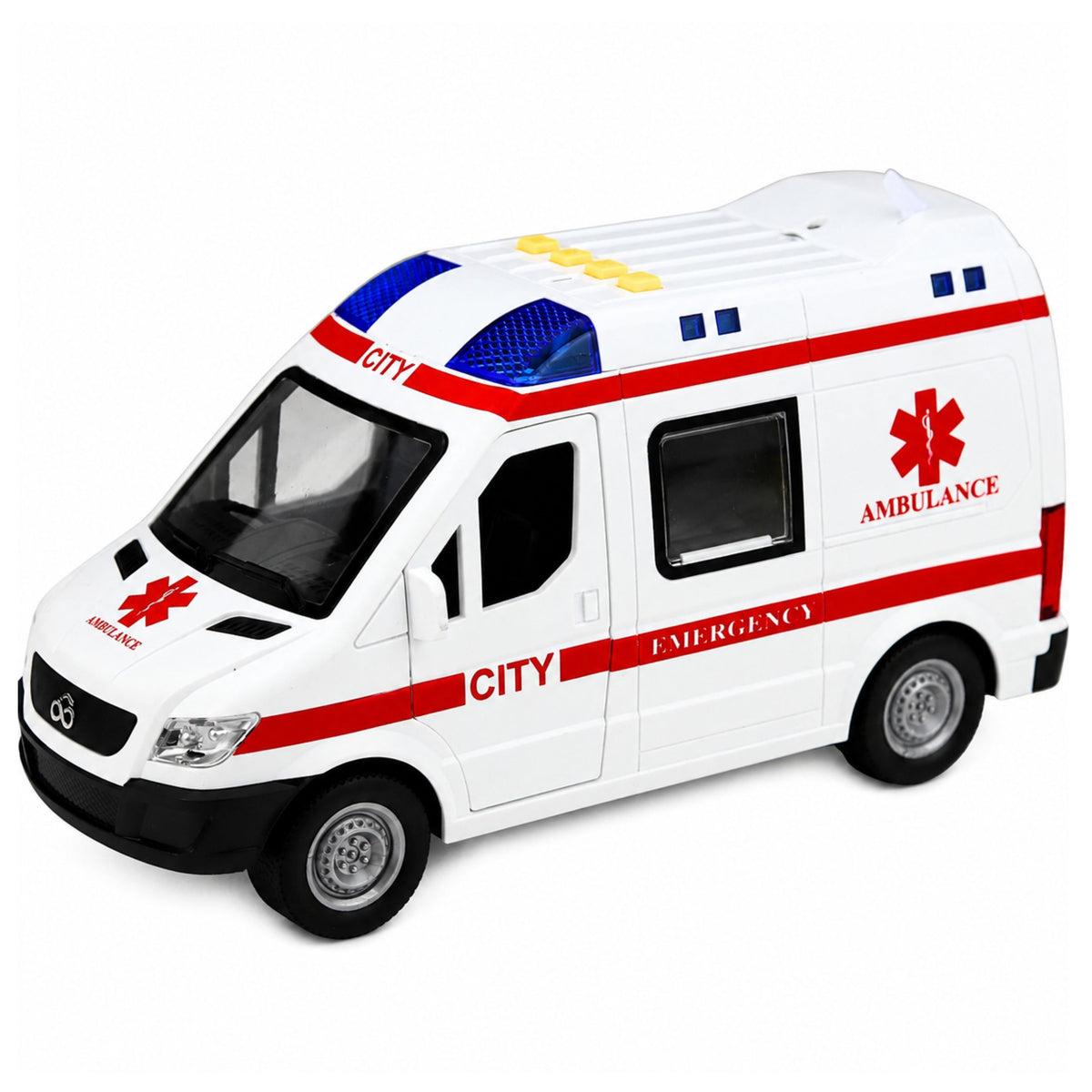 Světla pohonu nosítek ambulance zní bíle 1:10