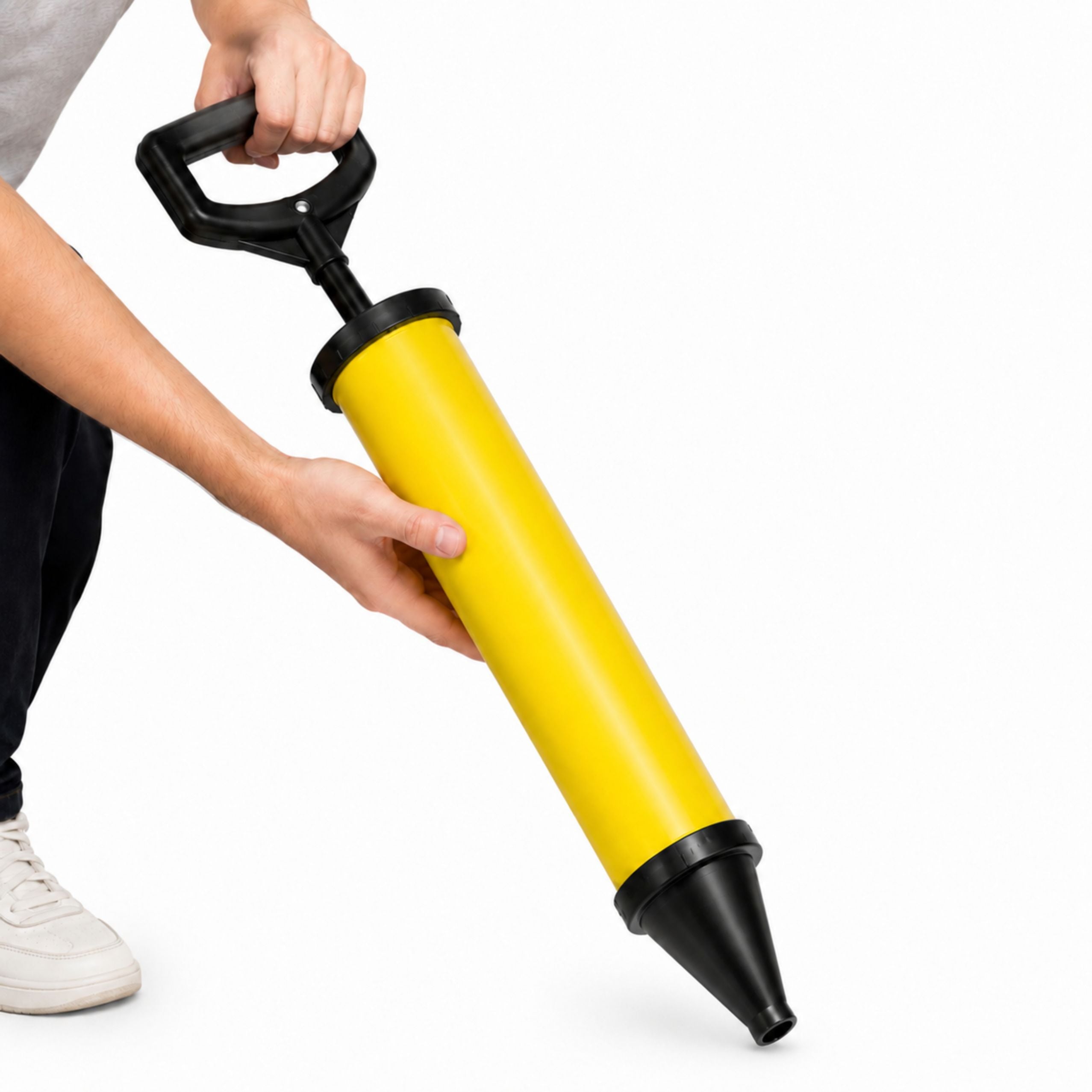 Grouting Pump Construction Squeezer For Silicone Concrete Mass 4 Tips 60cm
