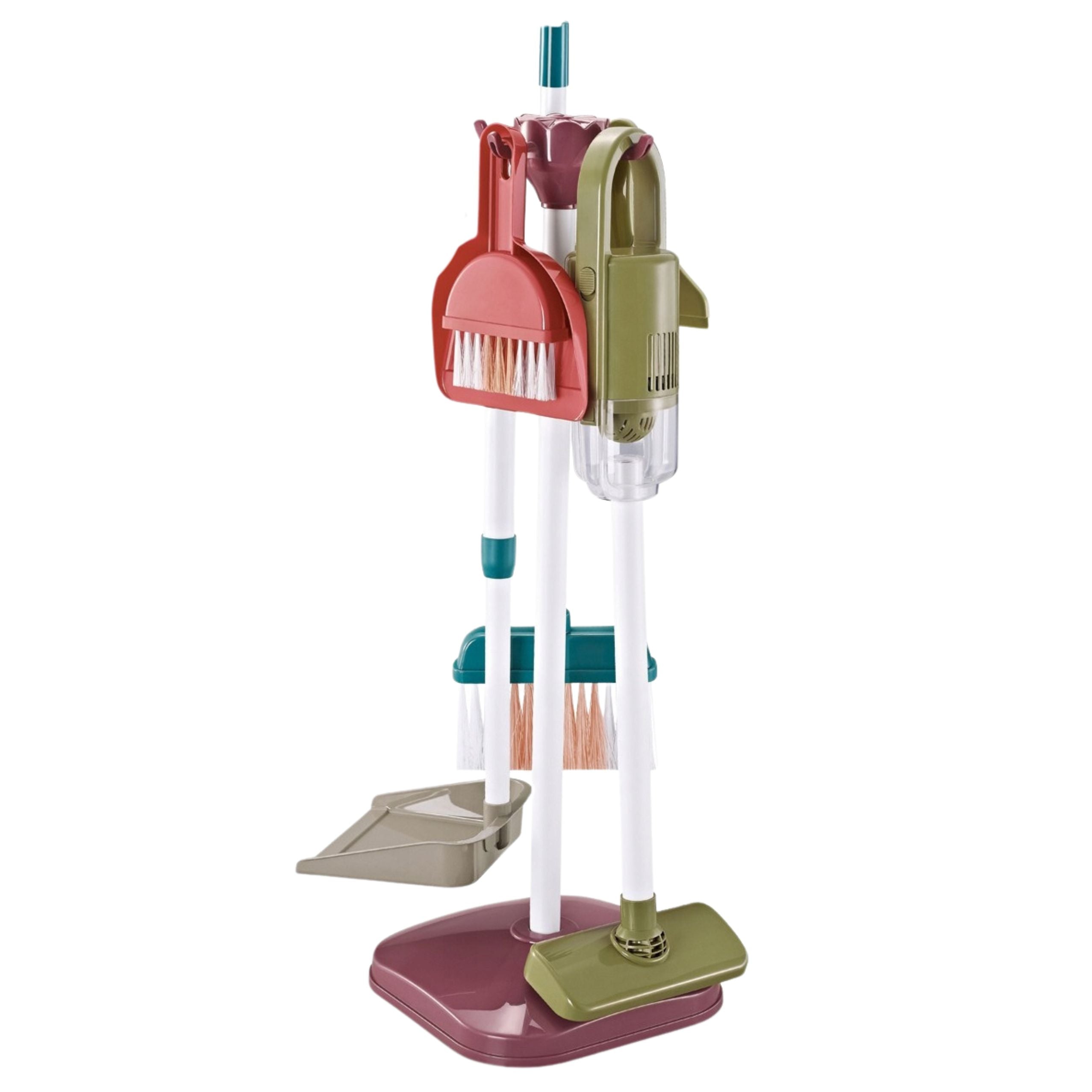 Children's Cleaning Set Trolley Mop Bucket Vacuum Cleaner 26 Pcs.