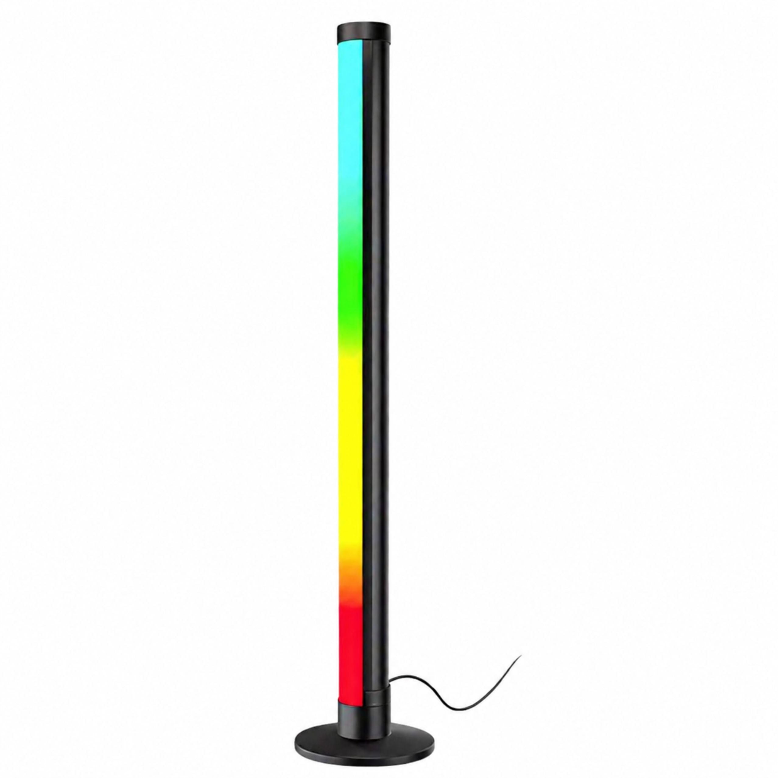 Rgb Led Corner Floor Lamp Music Mode Remote Control App 90cm