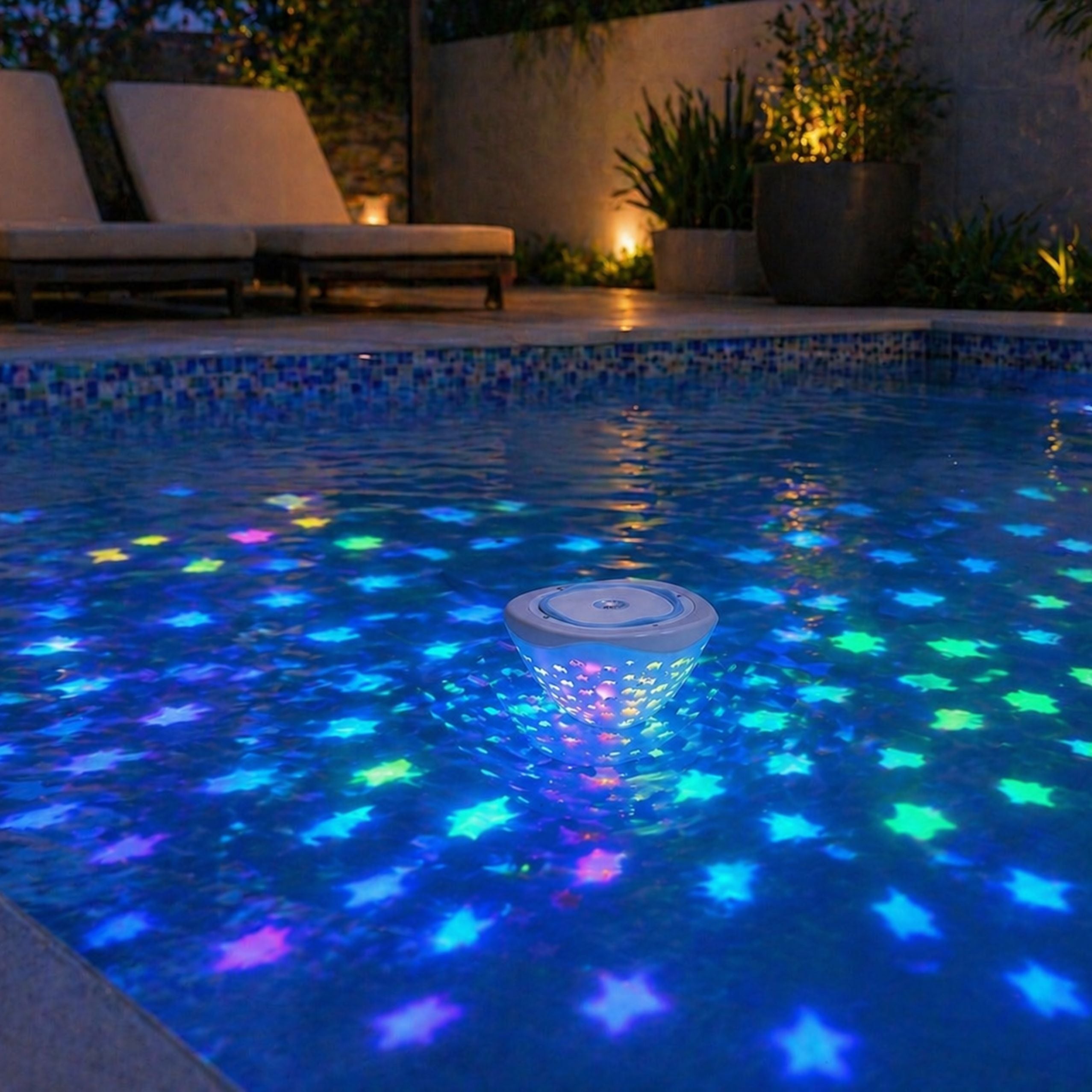 Led Pool Light For Water Ip68 Fish Color Led 6 Modes