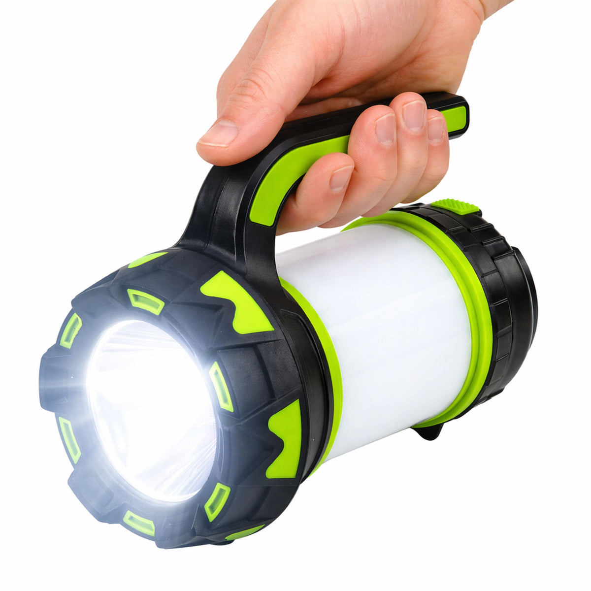 Lanterna Led Lâmpada 2em1 Camping Turista Recarregável Multifuncional