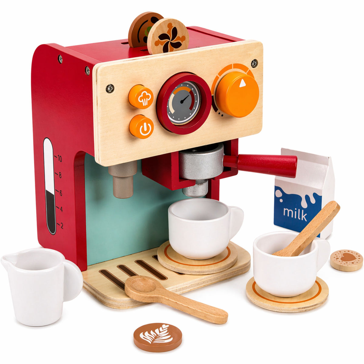 Set caffettiera in legno Tazzine piccole da barista Accessori