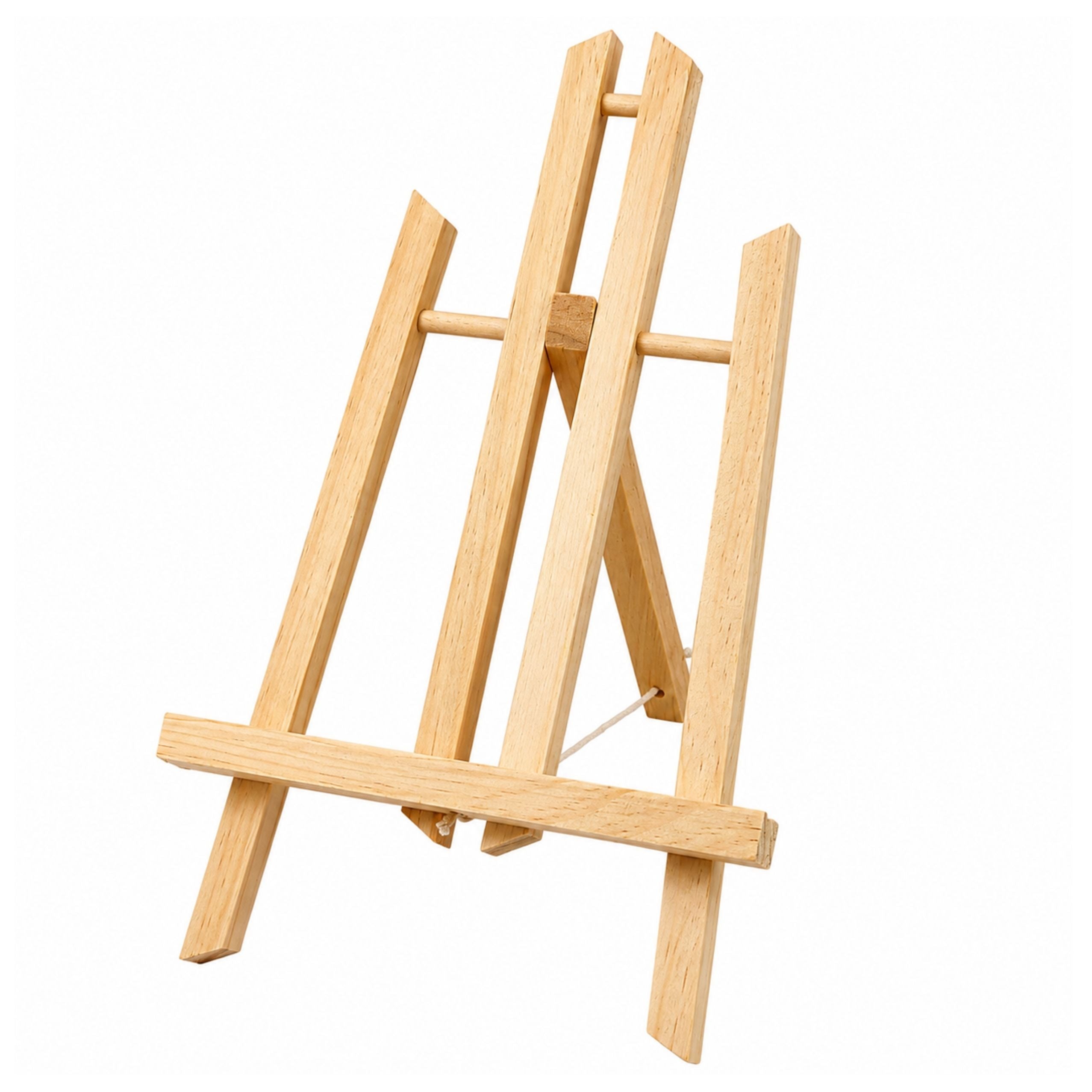 Artistic Painting Set: Easel 12 Canvases 24 Acrylic Paints Brushes