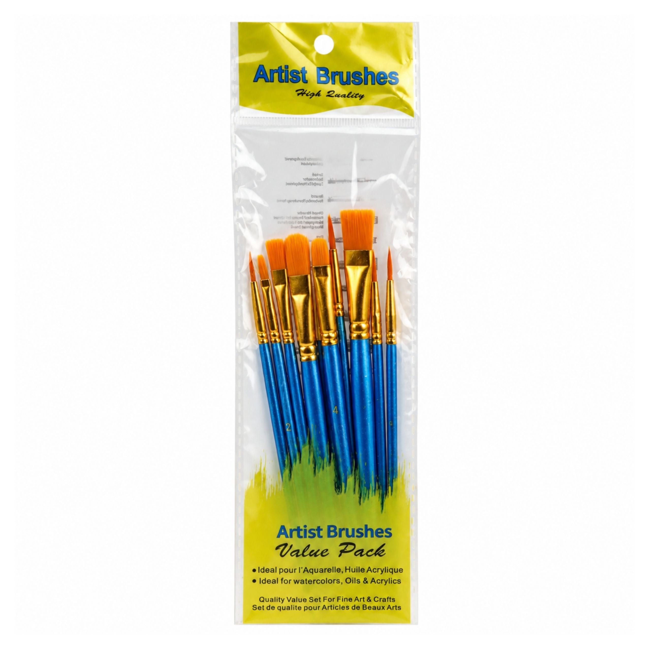 Artistic Painting Set: Easel 12 Canvases 24 Acrylic Paints Brushes