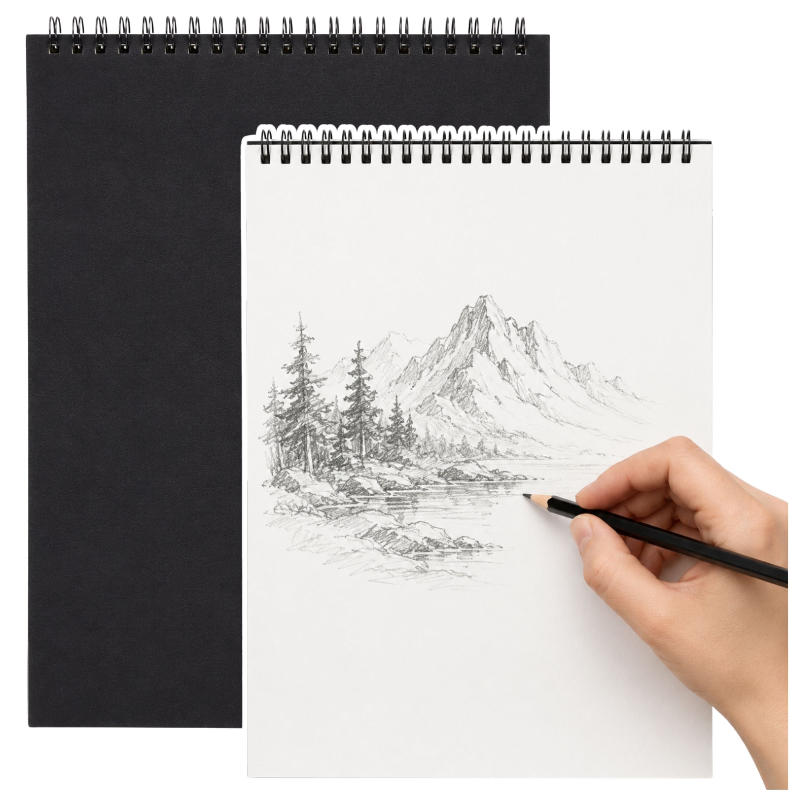 Sketchbook Spiral Drawing Pad A4 160 G/m² 60 Pages
