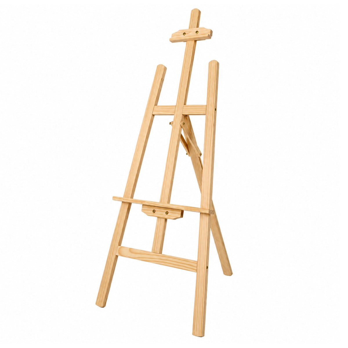 Large Solid Wood Painting Easel Wooden Tripod 150 Cm