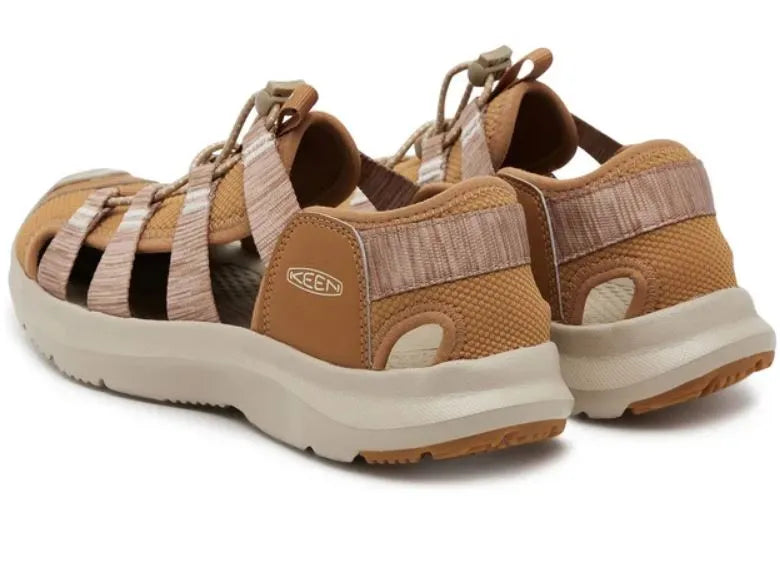 Women's Sandals Keen Wmns Seanik H2 Chipmunk/cornstalk Brown