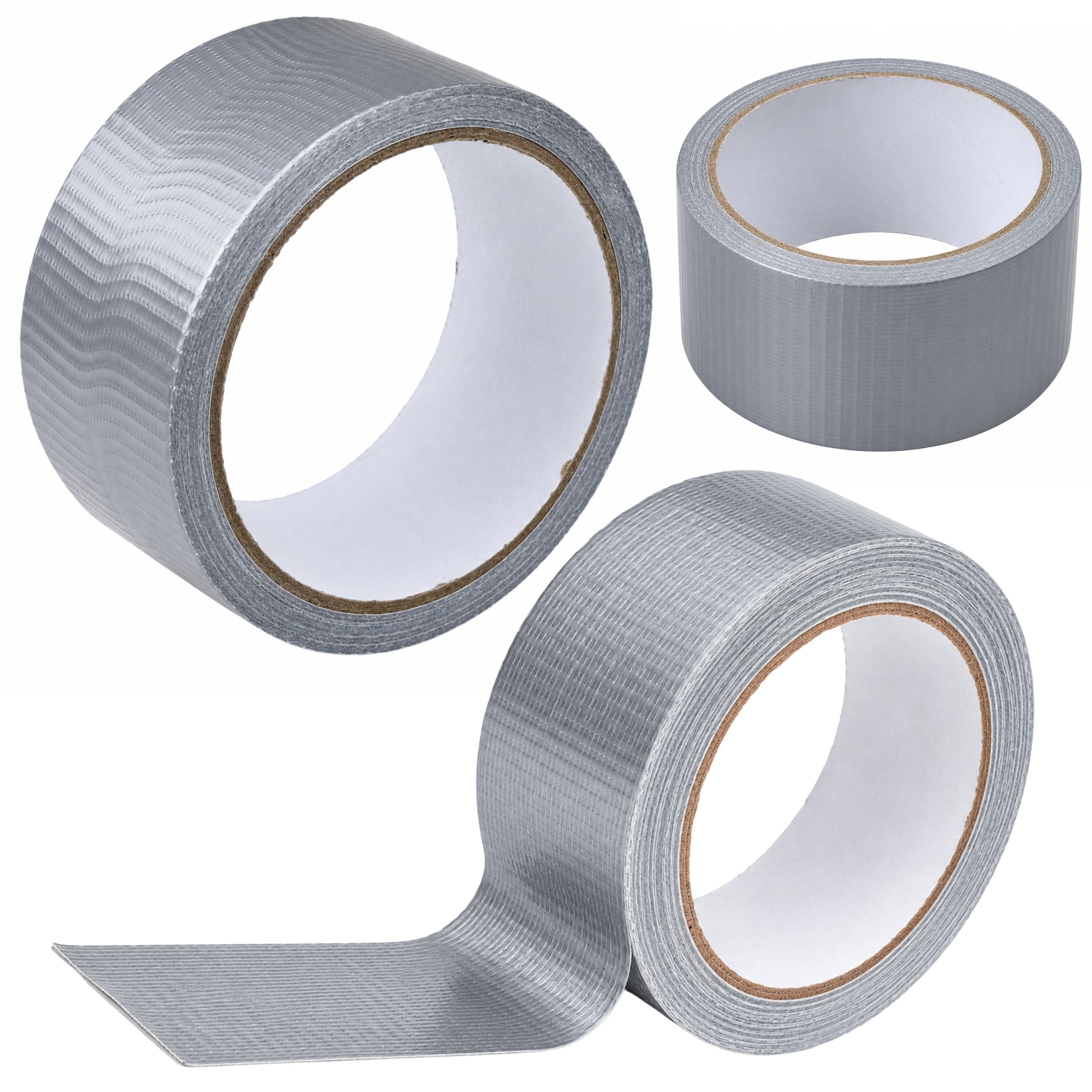 Gray Reinforced Repair Tape Strong Silver 48mm X 15m