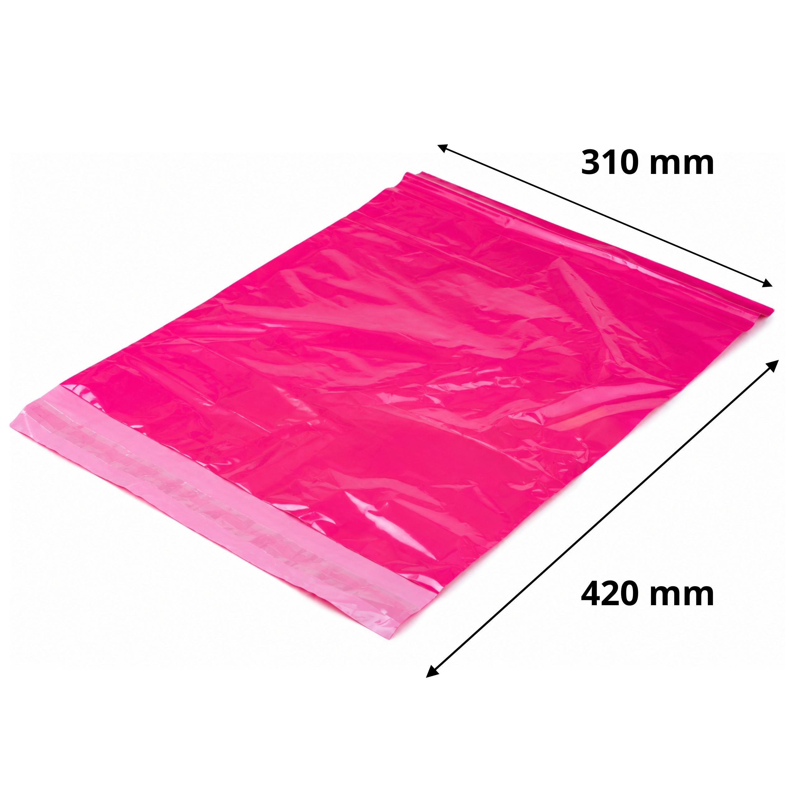 Courier Foil Envelope Foil Packing Pink 310x420mm 50 Pcs.