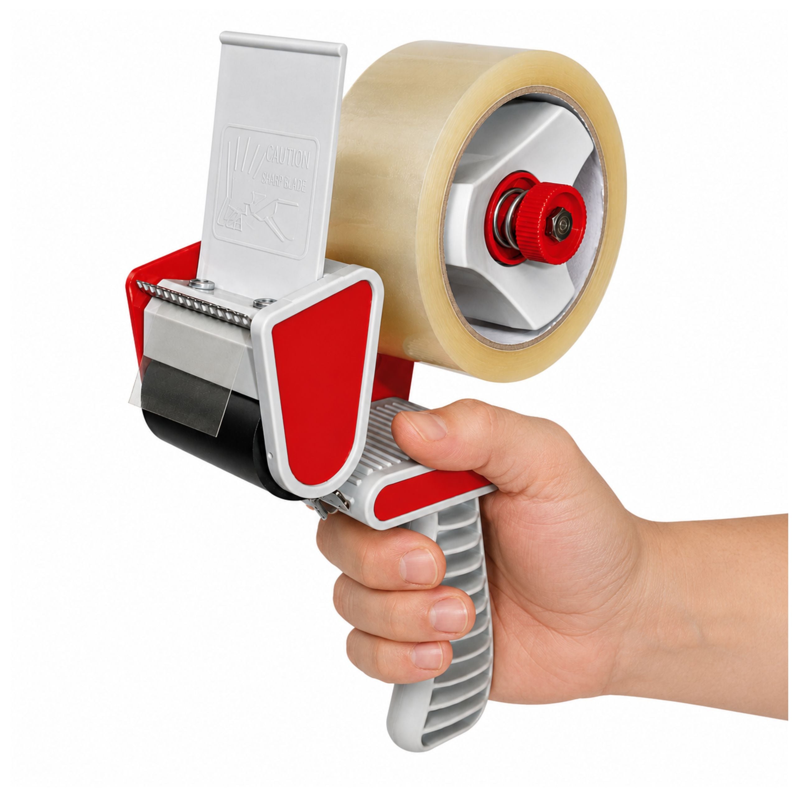 Manual Packing Tape Dispenser With Tensioner Width 50mm