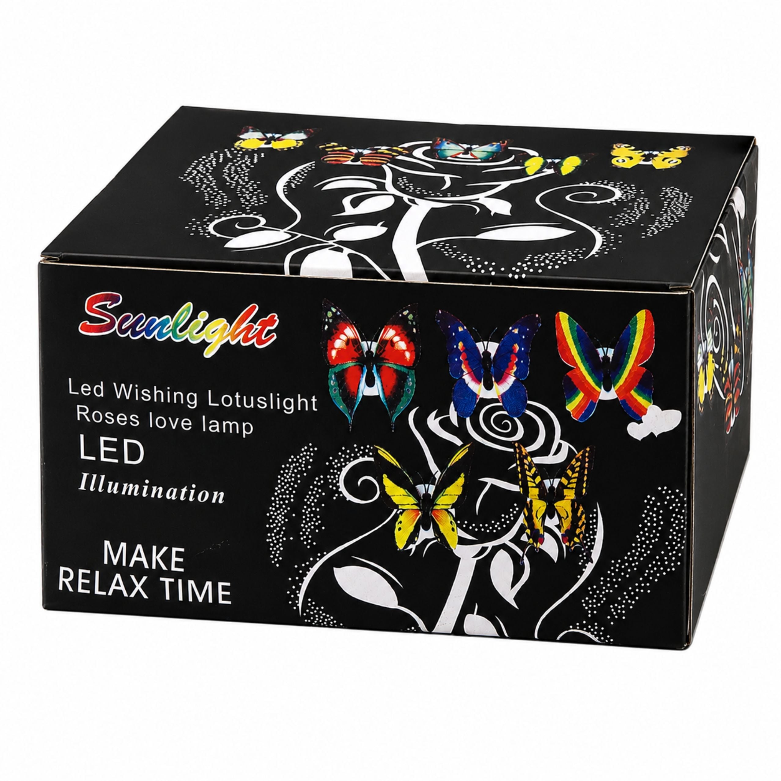 Glowing Butterfly Led Decoration For Sticking Self-adhesive 6x5 Cm