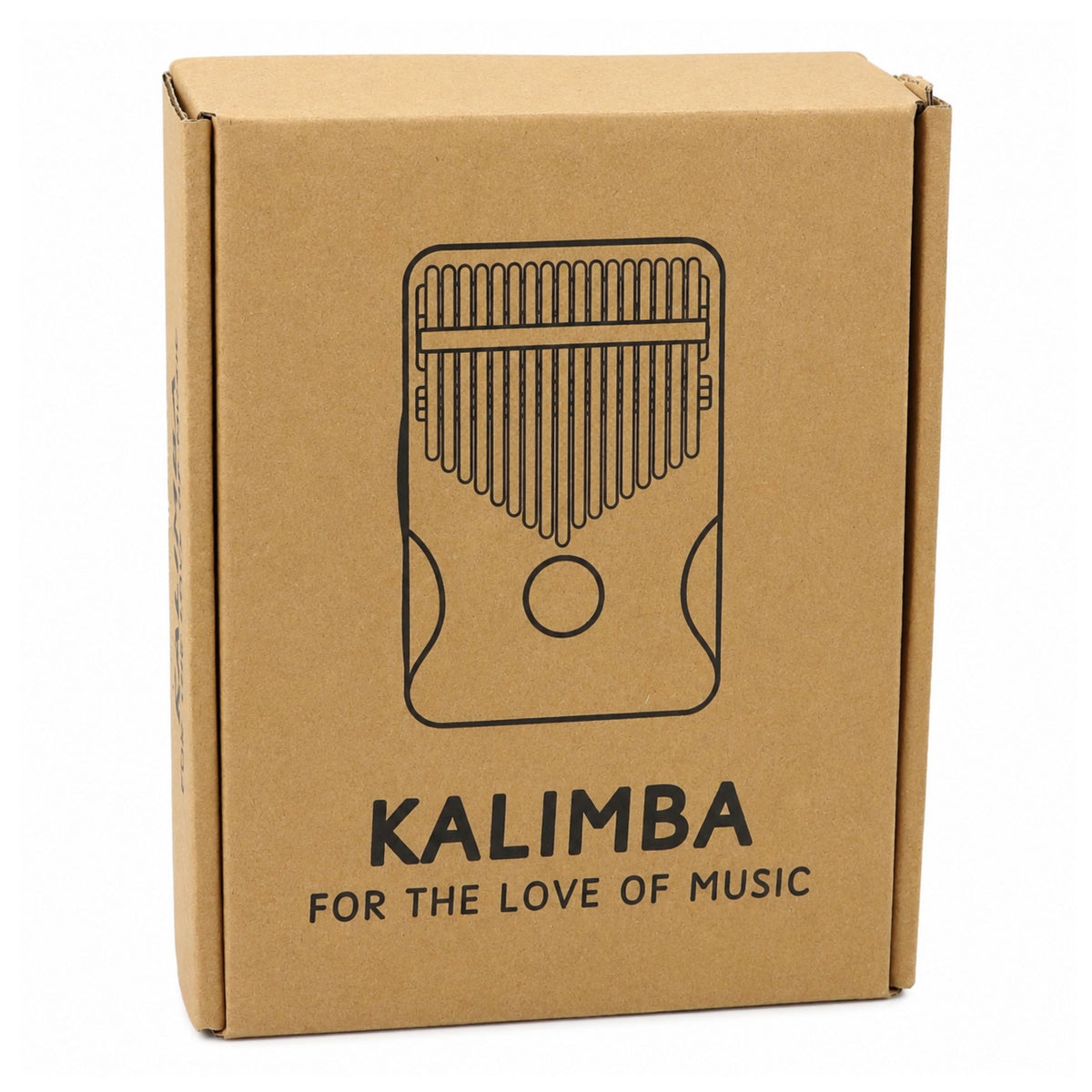 Kalimba 17 teclas Bolsa de accesorios para instrumentos musicales de madera