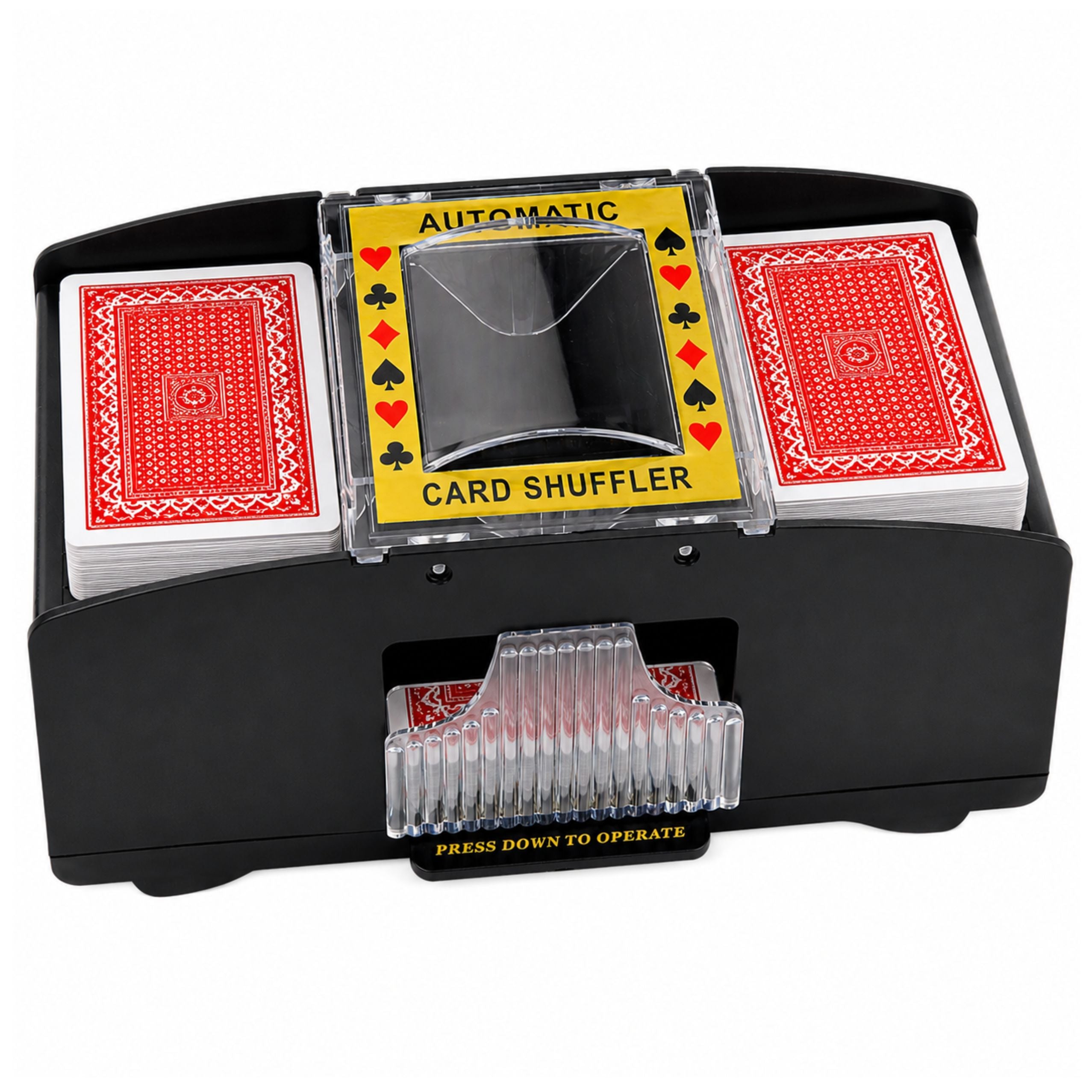 Automatic Electronic Playing Card Shuffler Machine 2 Decks