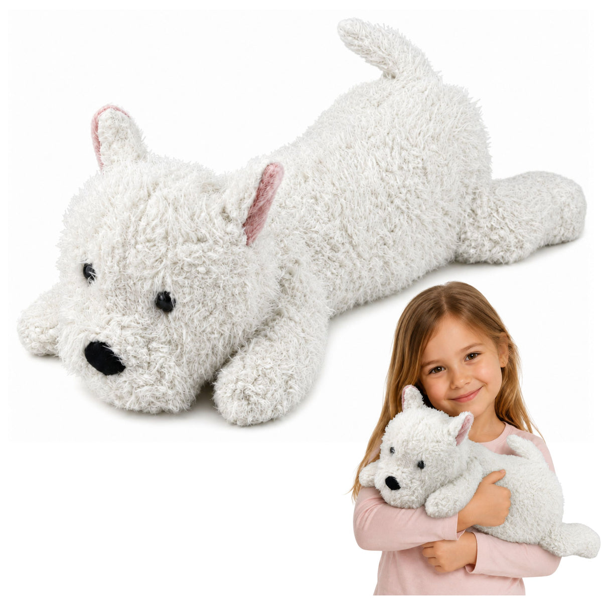 Plyšová hračka pre psíka West Highland White 40 cm