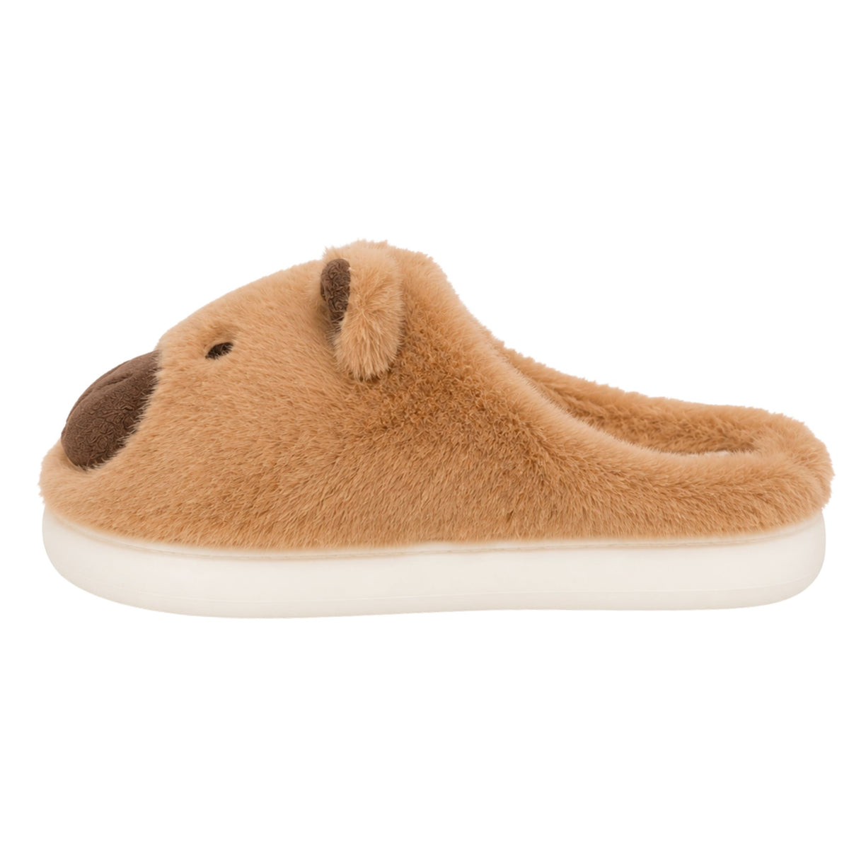 Bróigíní Plush Capybara Le cluasa Méid beige bog te 32-33