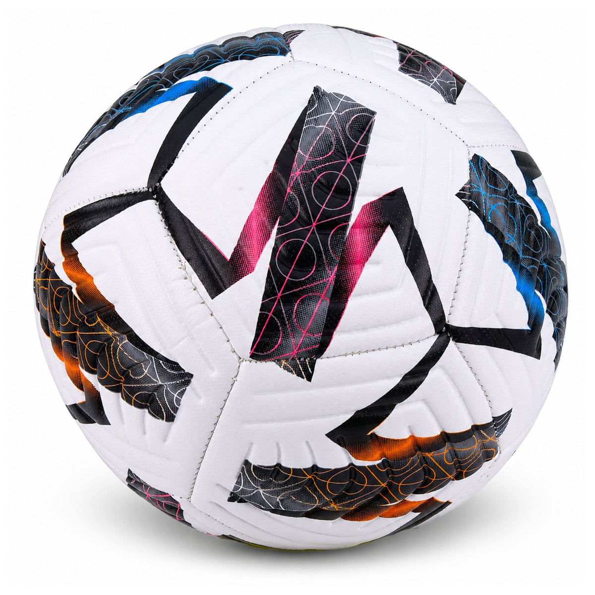 Training Football For The Grass Pitch White Patterns 22 Cm Size 5