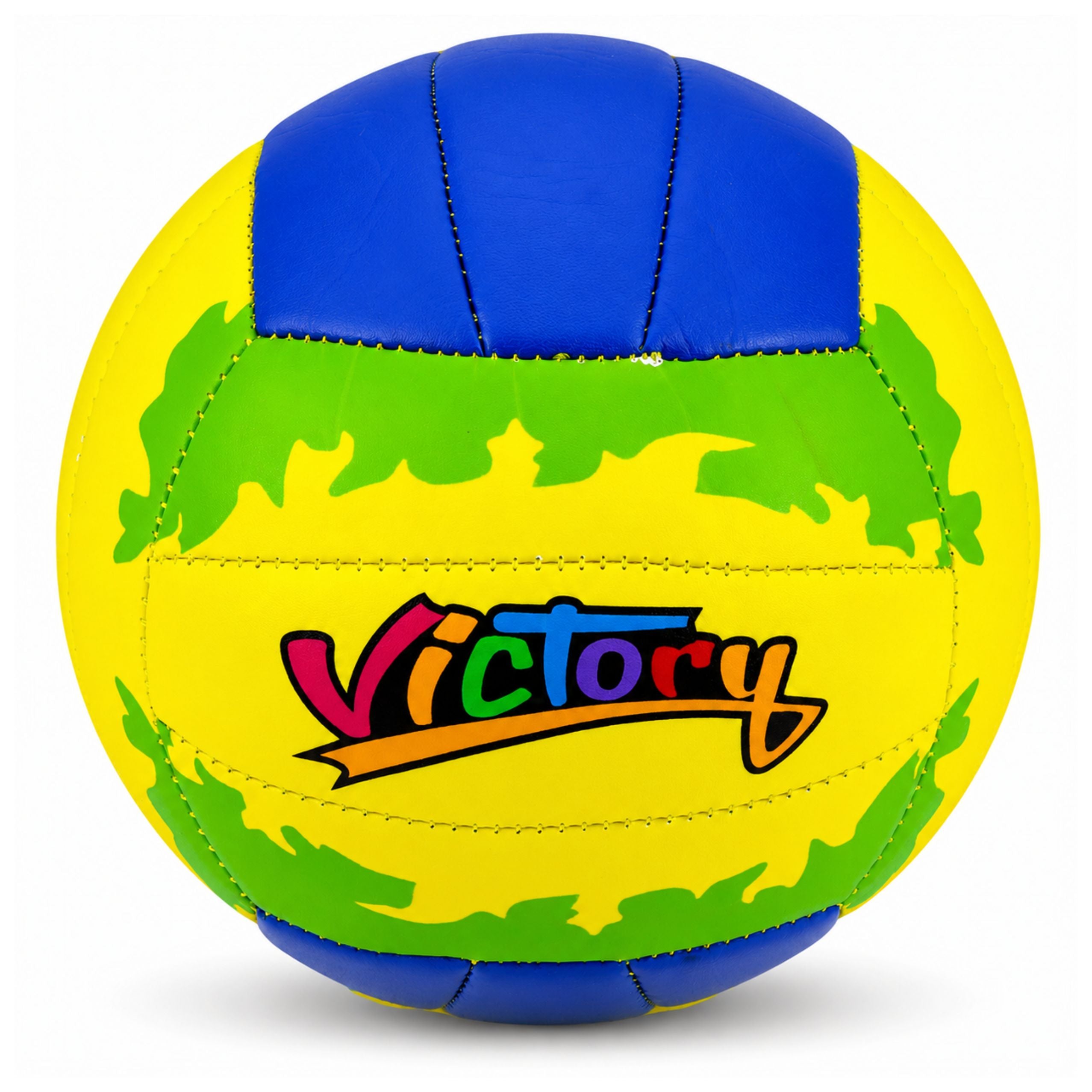 Volleyball Training Ball Yellow And Blue 22cm Size 5
