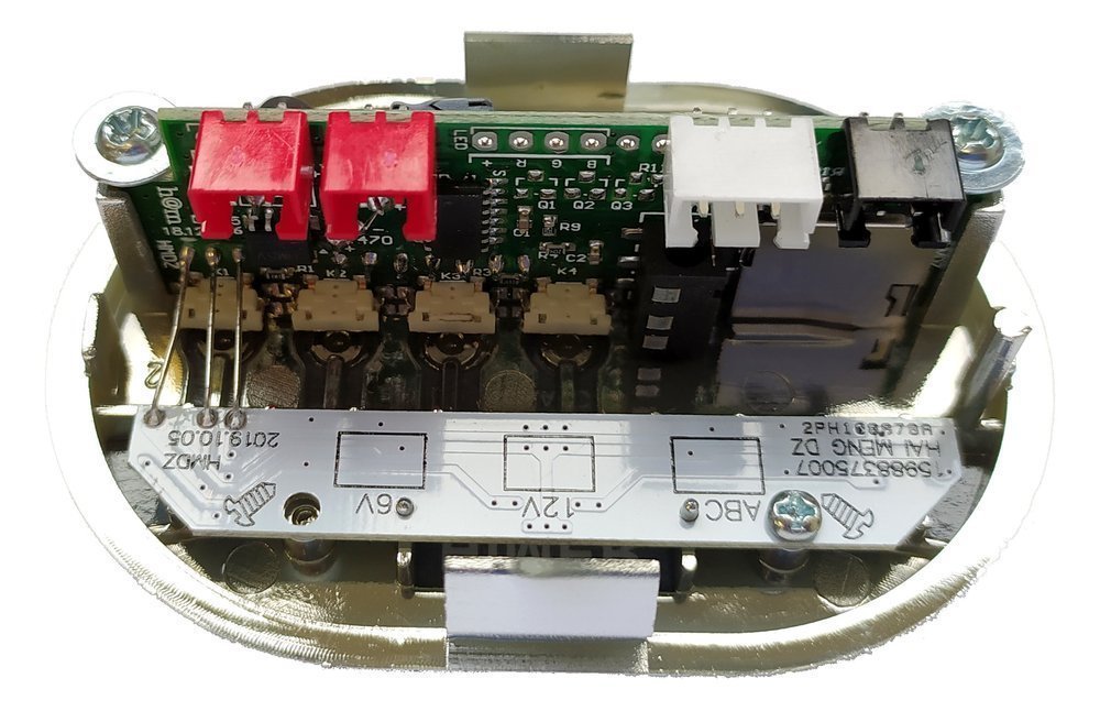 Zenei panel Mp3 USB Himer elektromos utazáshoz autóban Qy1588 Blt688 Qy2088