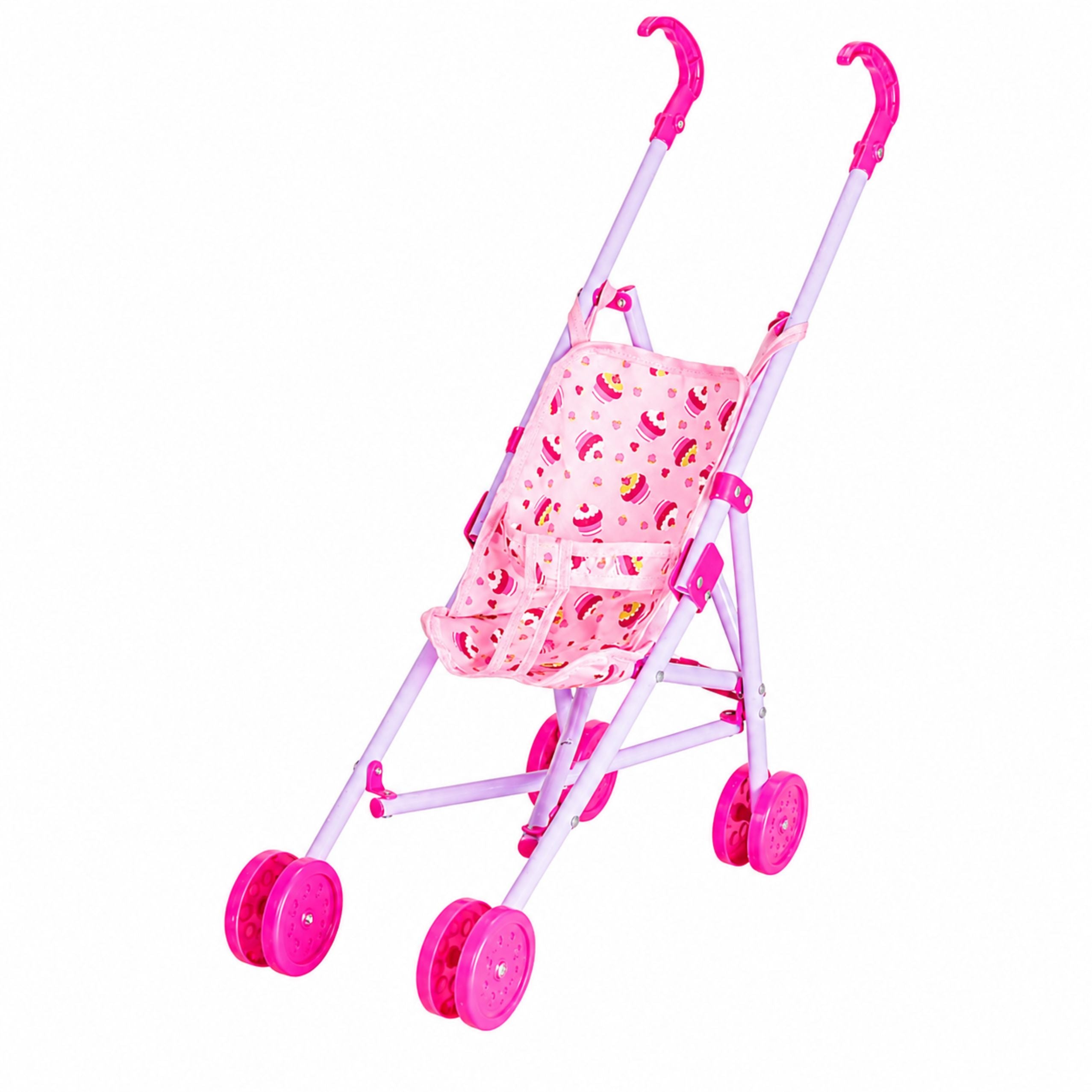 3-in-1 Interactive Baby Doll Peeing Cradle Stroller Accessories Set