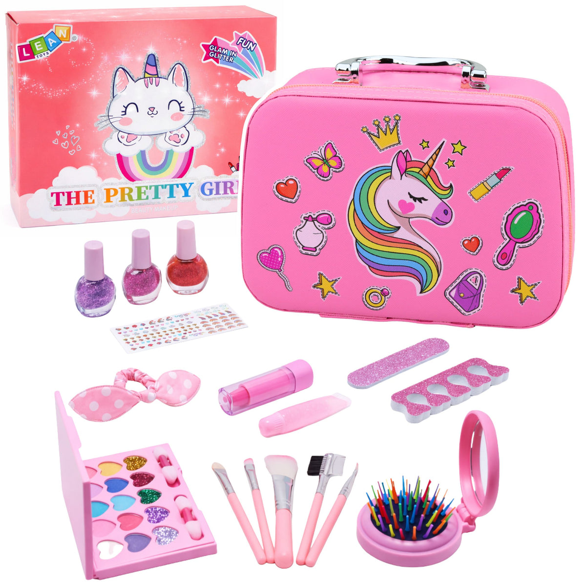 Beauty Set Unicorn Cosmetic Bag Nail Accessories Cosmetics