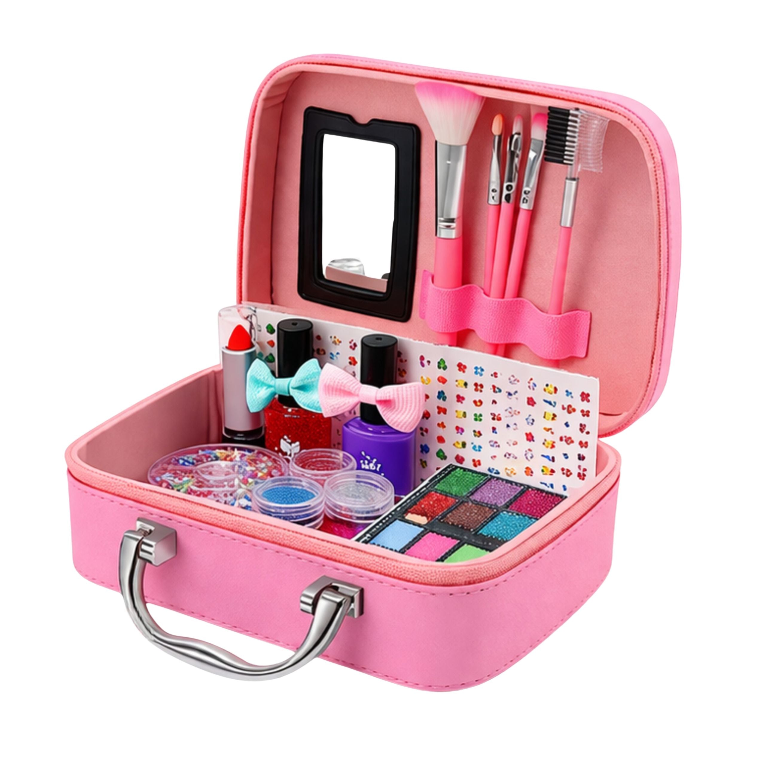 Beauty Set Cosmetic Bag For Children Nail Accessories Dryer 20 Pcs.