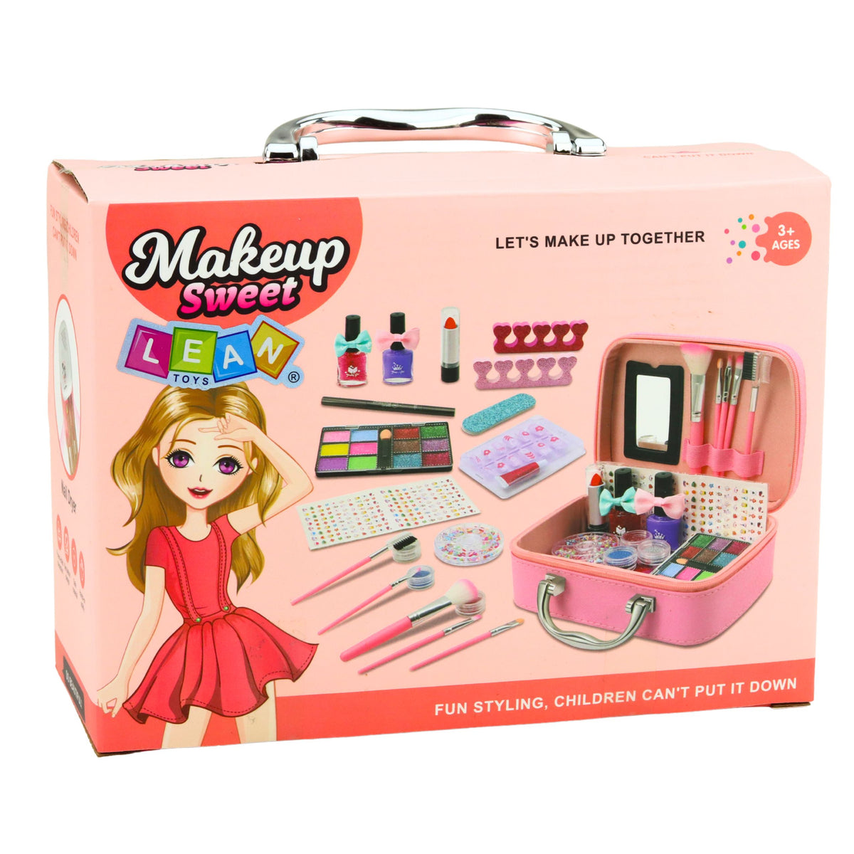 Beauty Set Kozmetická taštička pre deti Sušička nechtových doplnkov 20 ks.