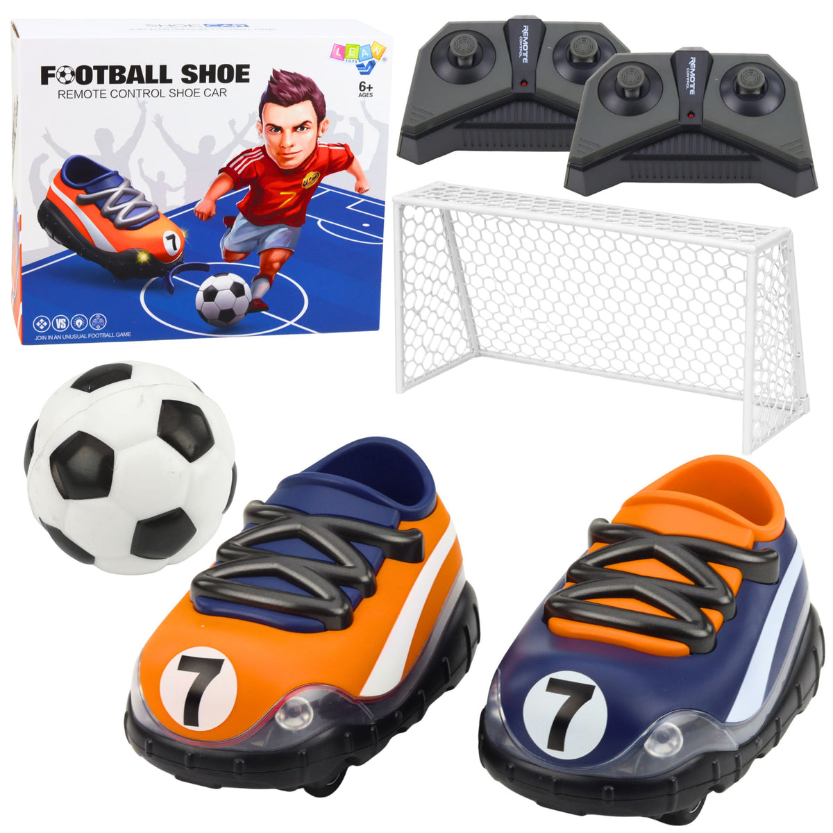 Chaussures de Football télécommandées, jeu Rc, ballon de but de Football