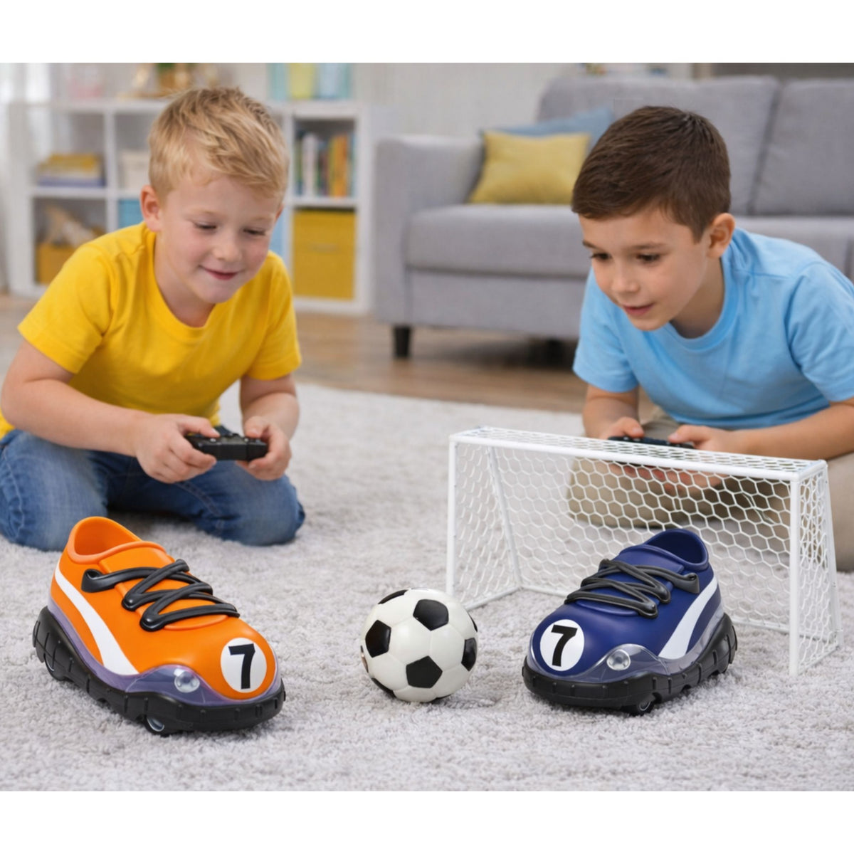 Chaussures de Football télécommandées, jeu Rc, ballon de but de Football