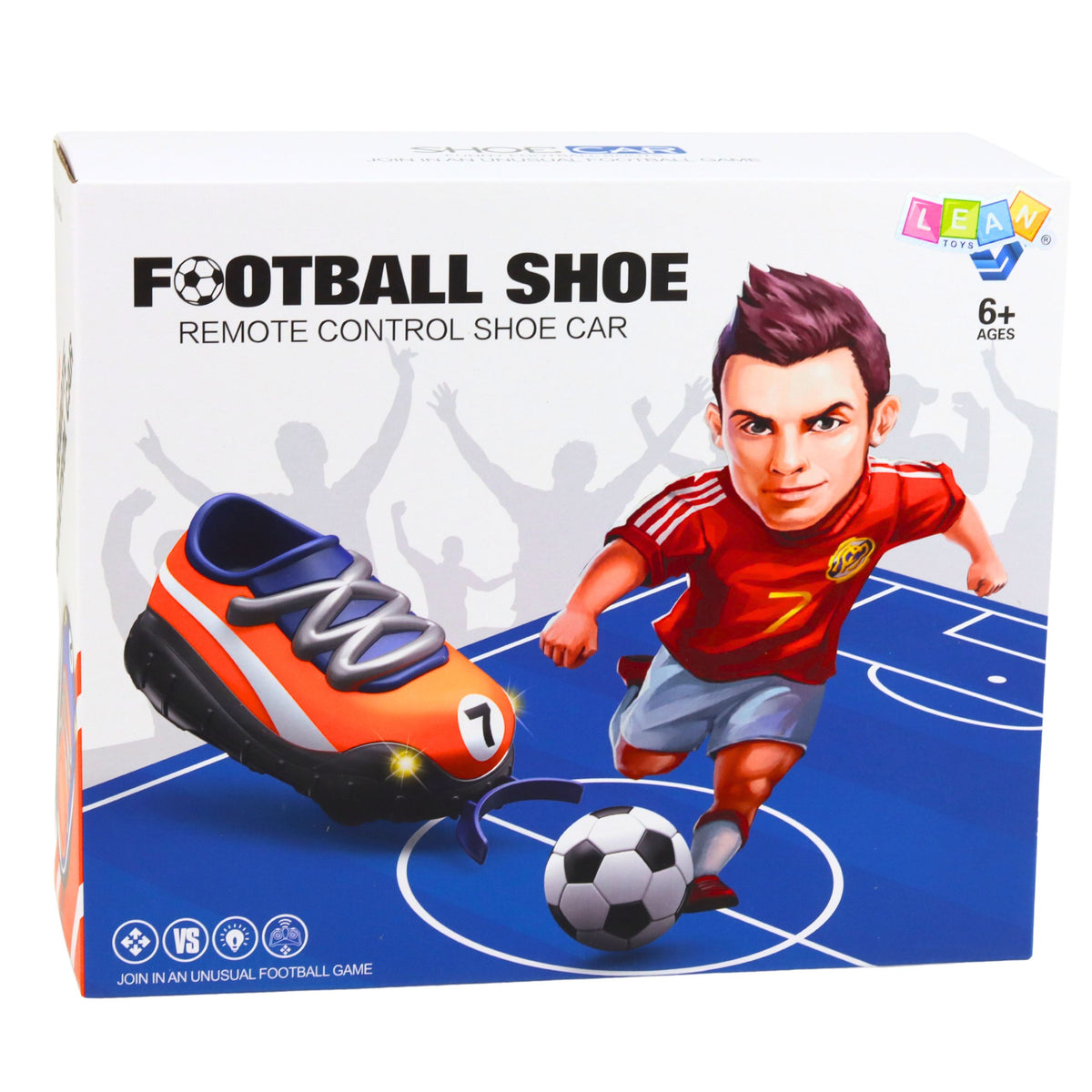 Chaussures de Football télécommandées, jeu Rc, ballon de but de Football