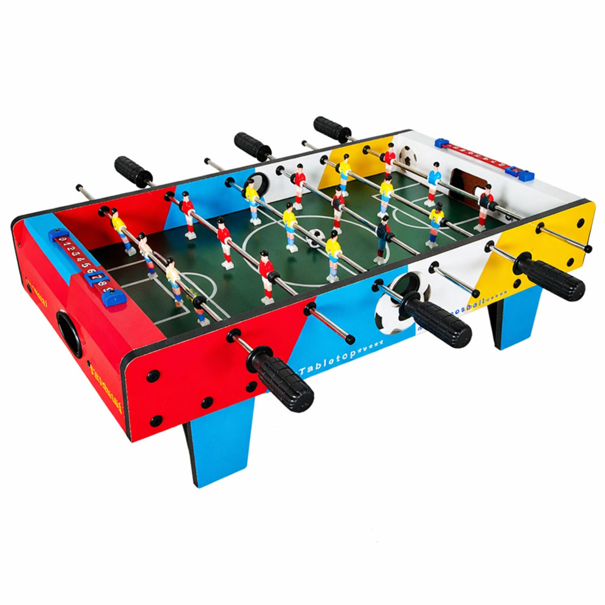 Mini Table Football Skill Game Table 2 Balls Football 69 Cm