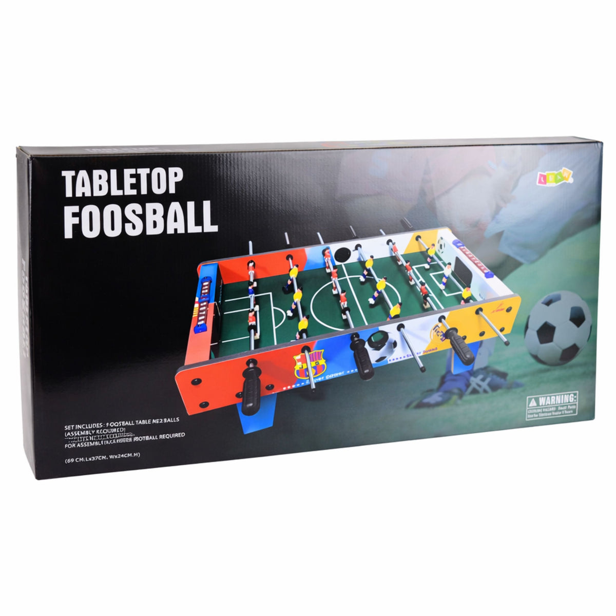 Mini Table Football Skill Game Table 2 Balls Football 69 Cm