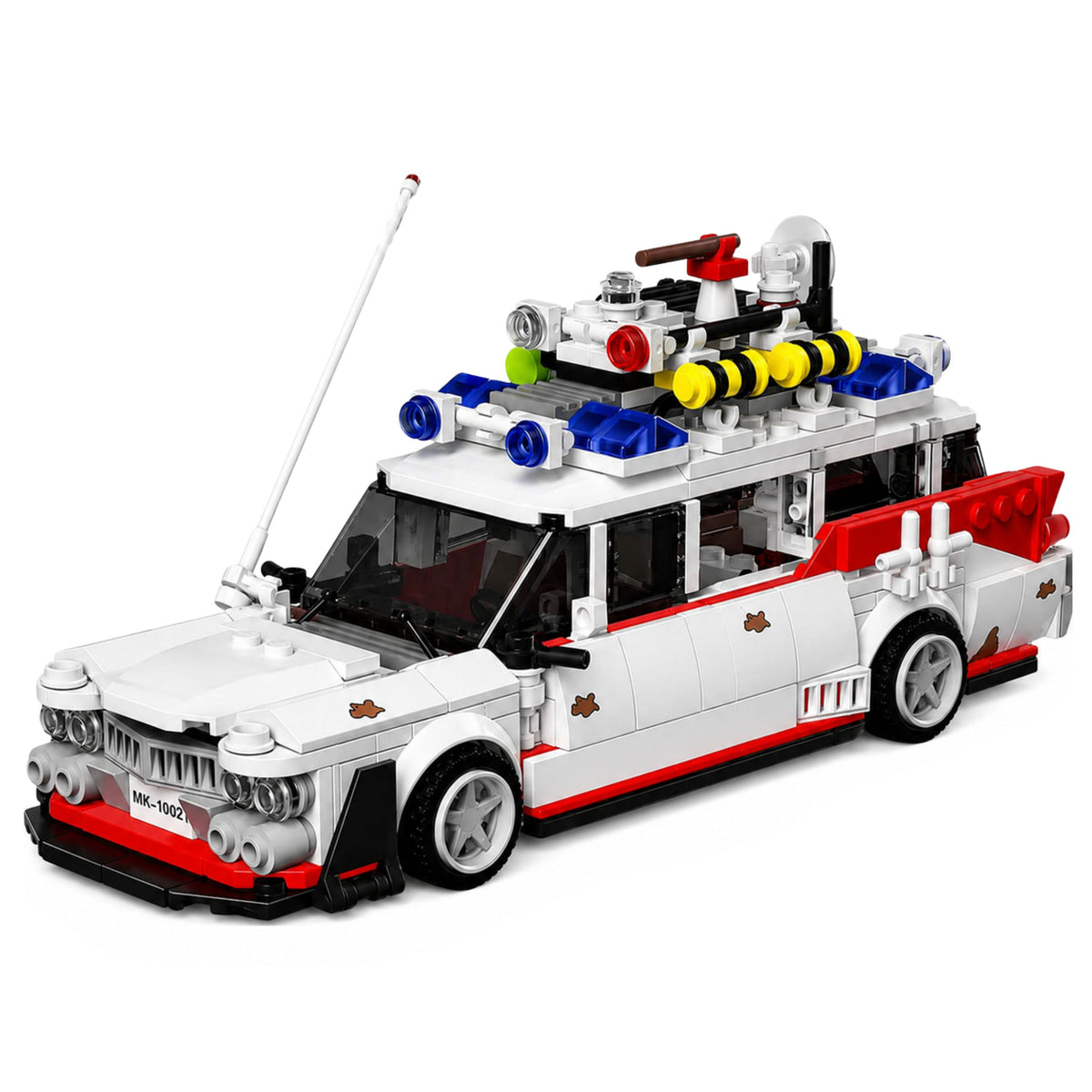 Building Blocks Car Ghost Bus White 631 Pcs.