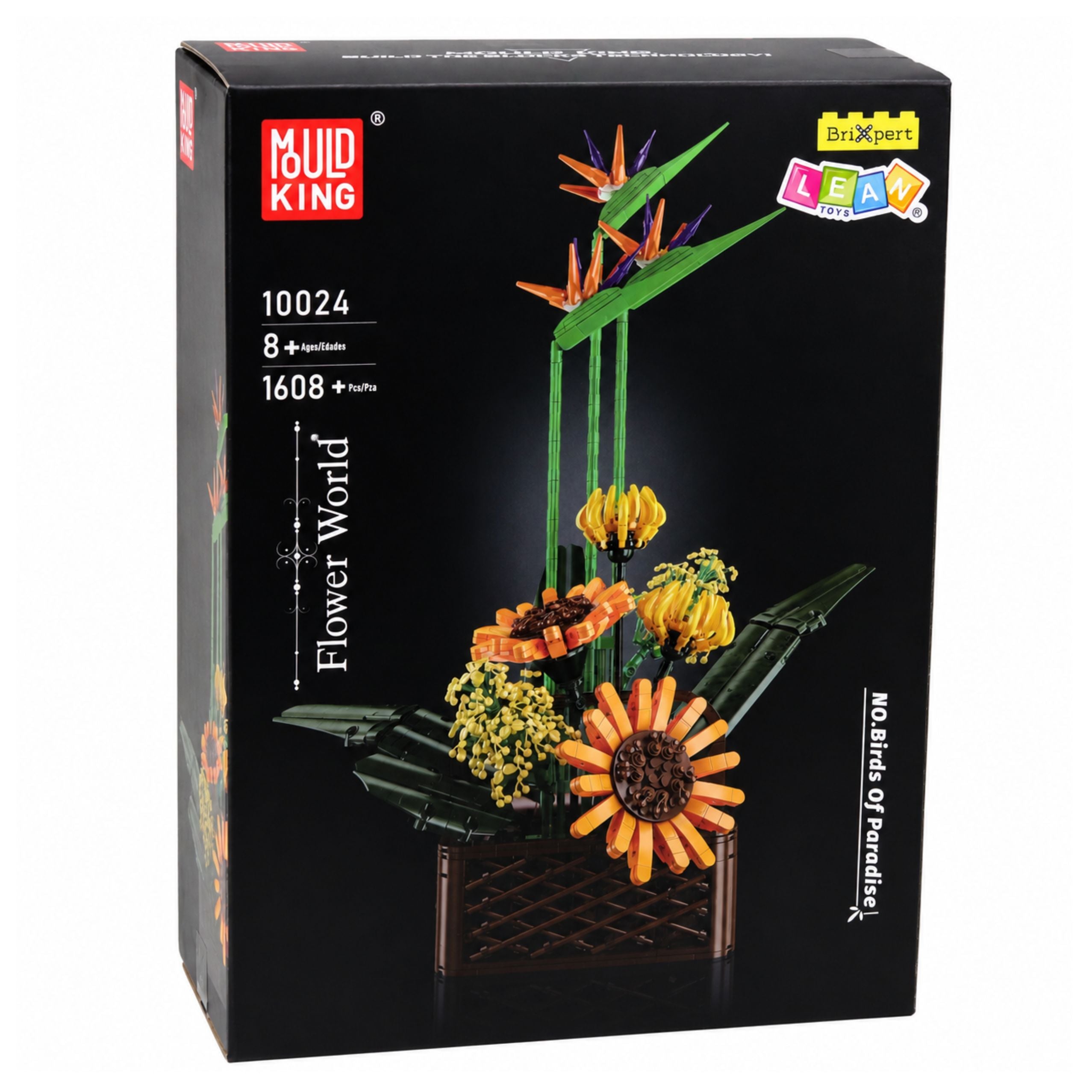Construction Blocks Composition Sterlicja Sunflowers In A Pot 1608 Pcs.