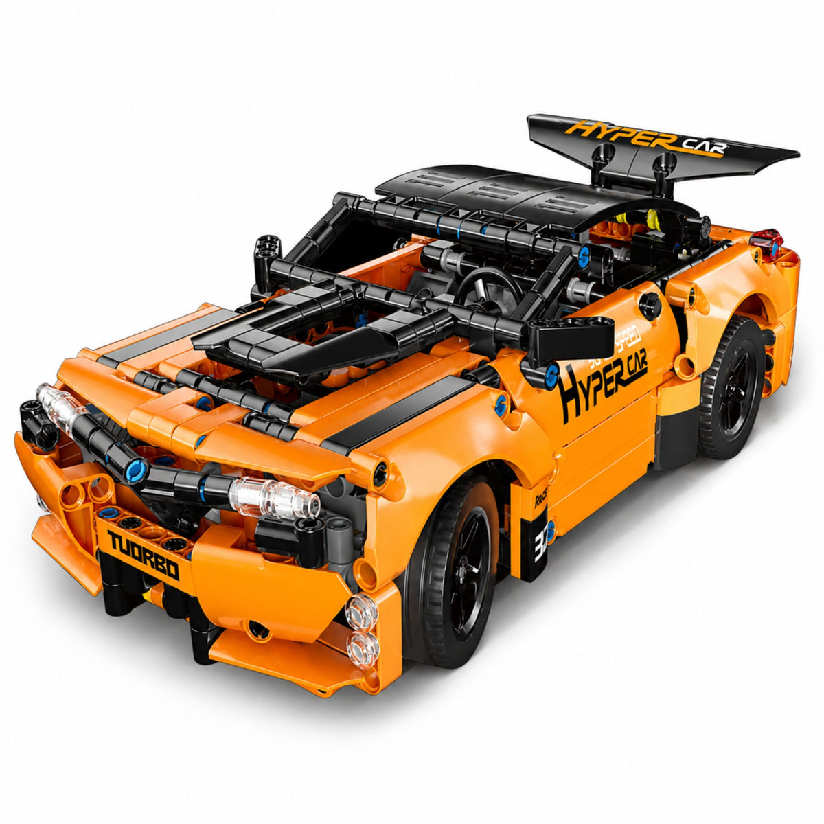 Rc Auto Ferngesteuerte Bauklötze Orange 545 Stk.