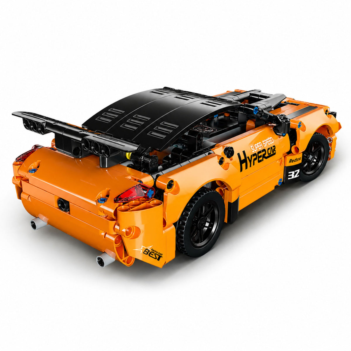 Rc Auto Ferngesteuerte Bauklötze Orange 545 Stk.