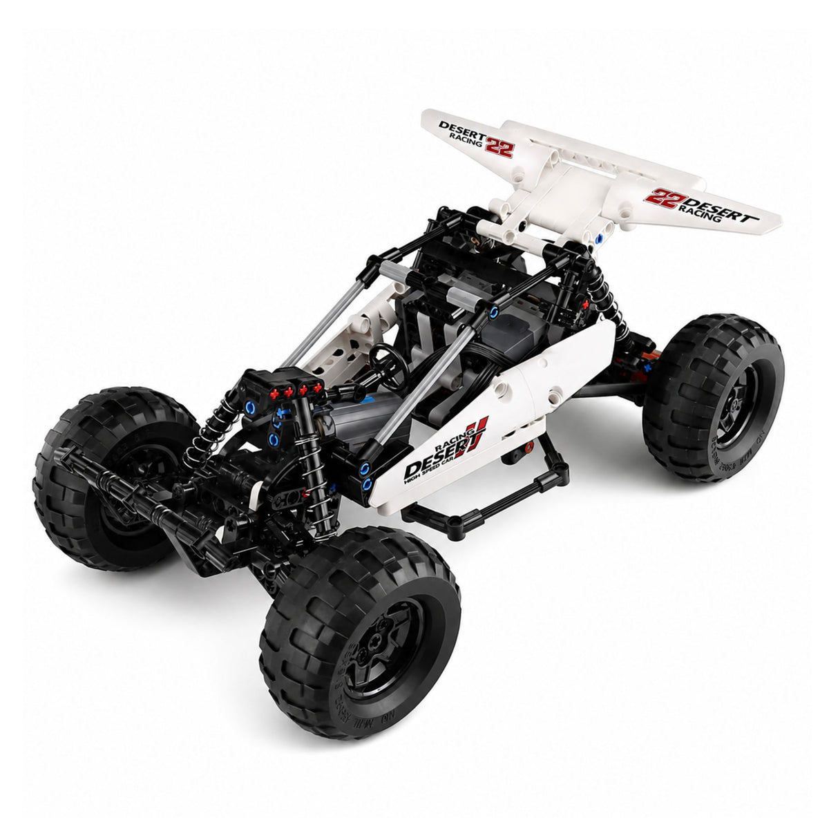 Byggblock Fjärrstyrd terrängbil Rc 4x4 Off Road 409st.