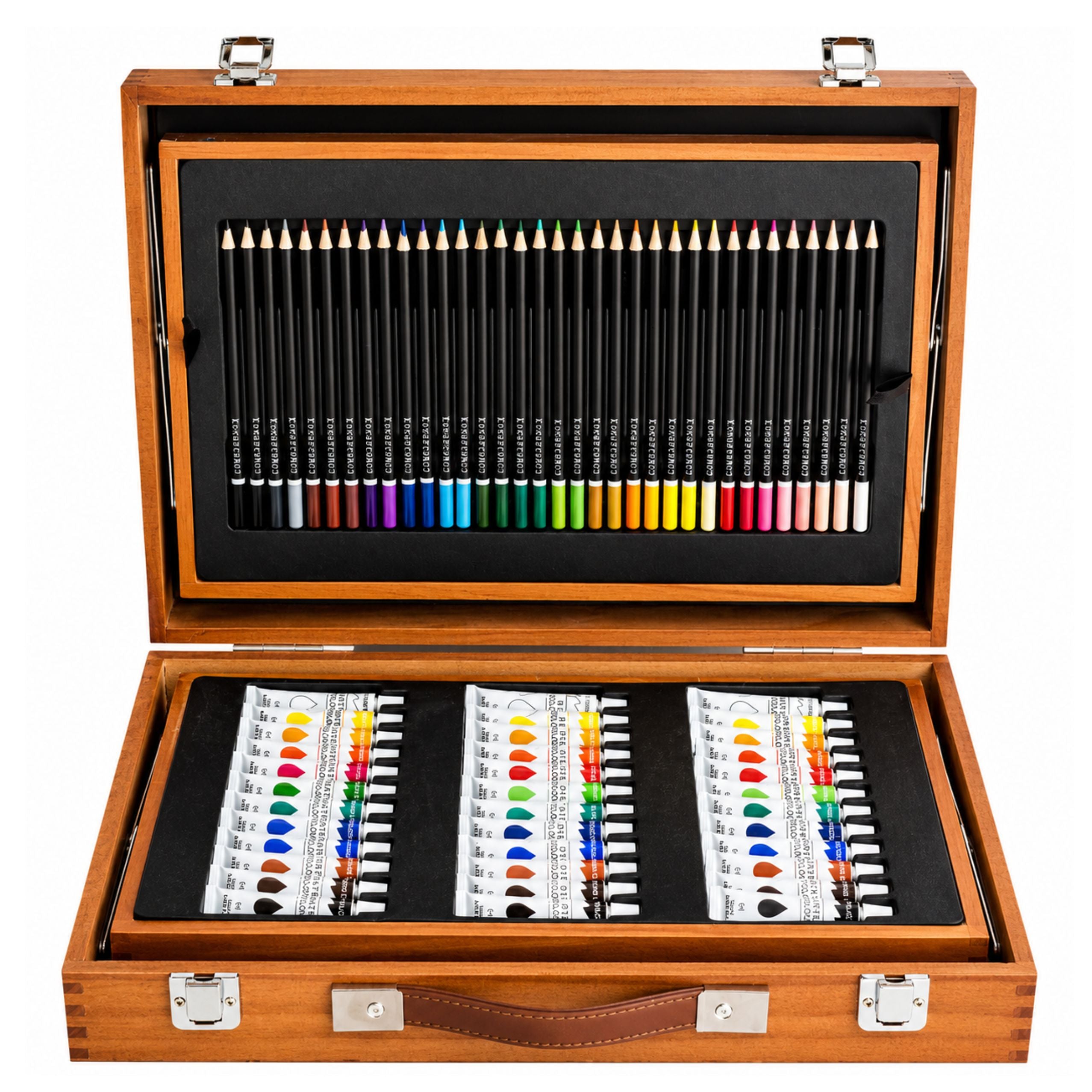 Large Art Set In A Case For Painting And Drawing 174 Pcs.