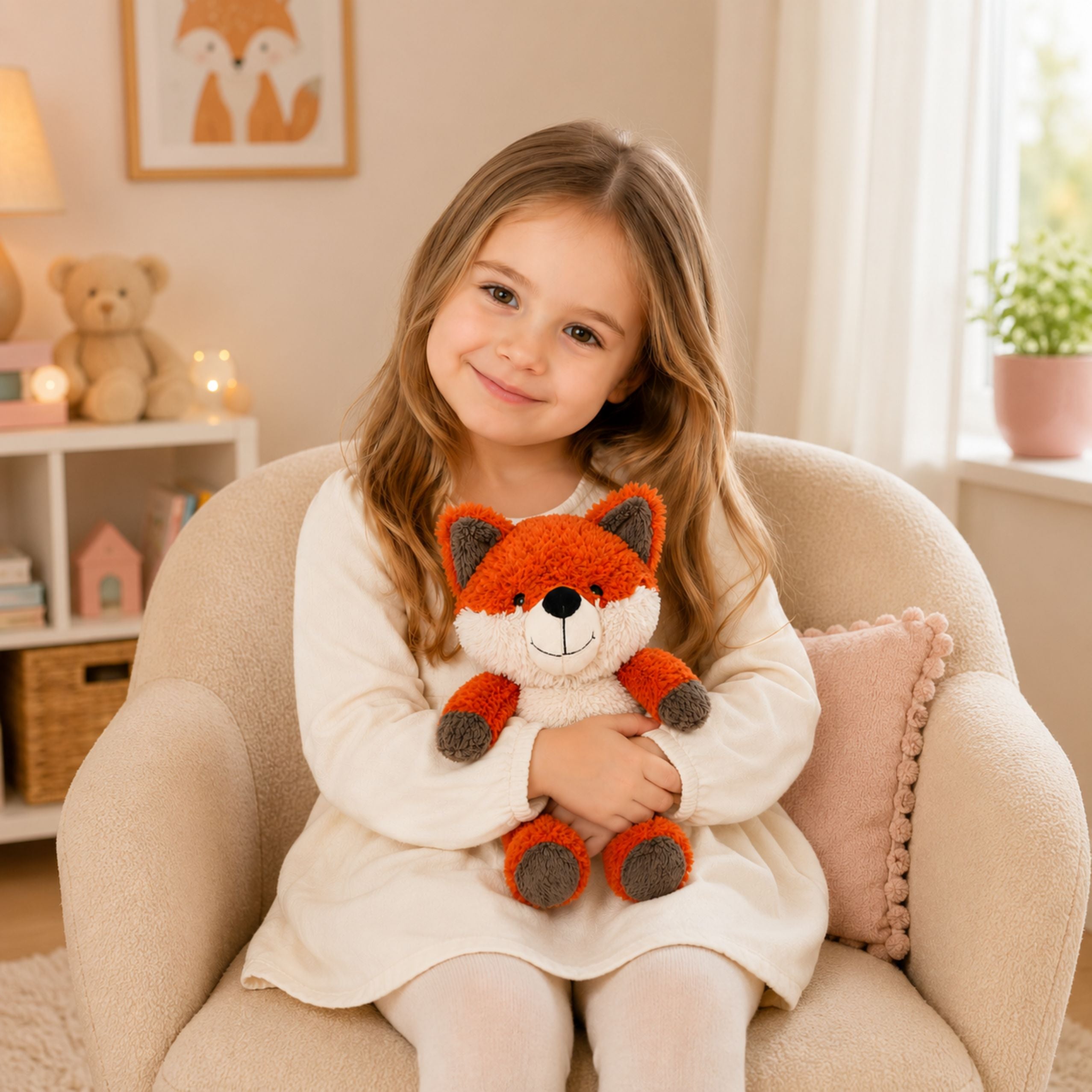 Plush Fox Plush Toy Soft Plush Toy 28 Cm