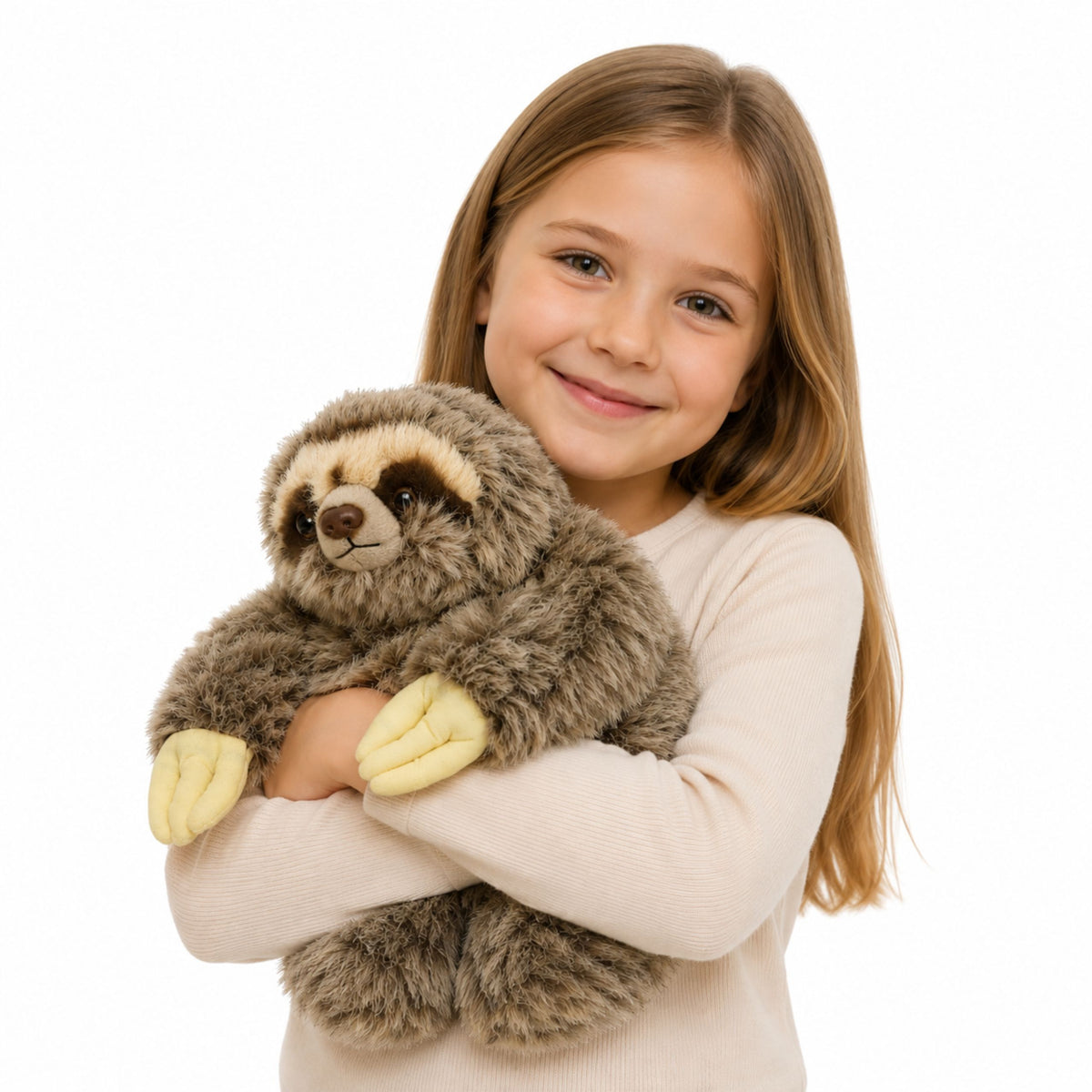 Plys dovendyr Realistisk maskot krammelegetøj Velcropoter 34 Cm