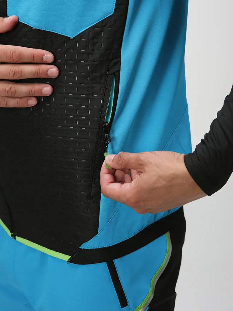 Colete masculino uxler azul xl