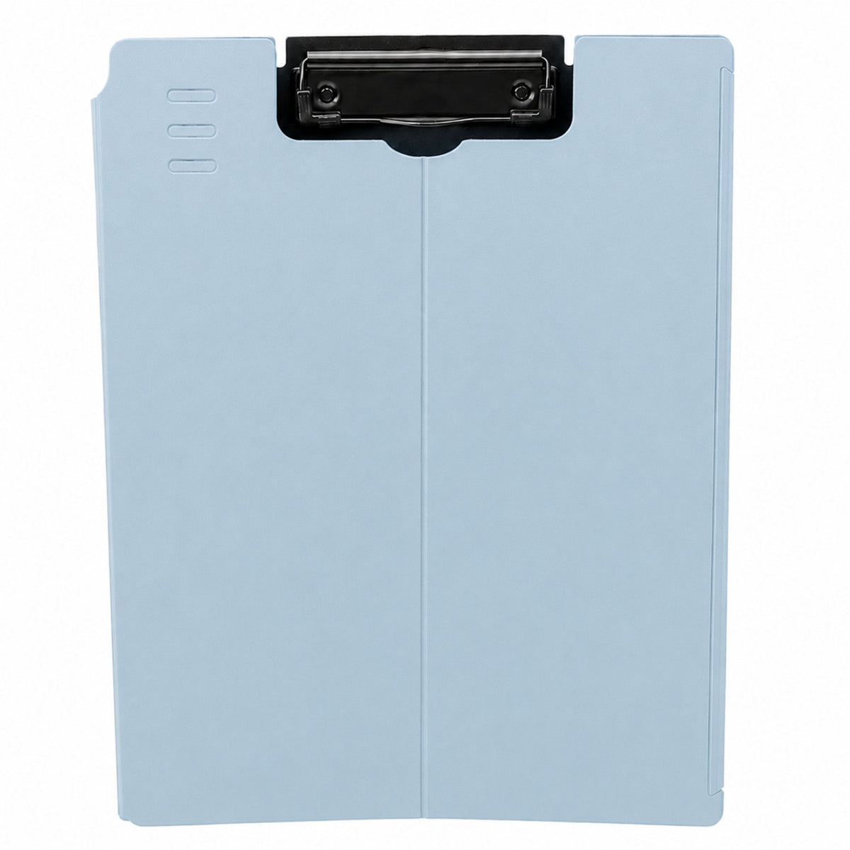 Clipboard Board With Cover Metal Clip A4 Plastic Office Blue