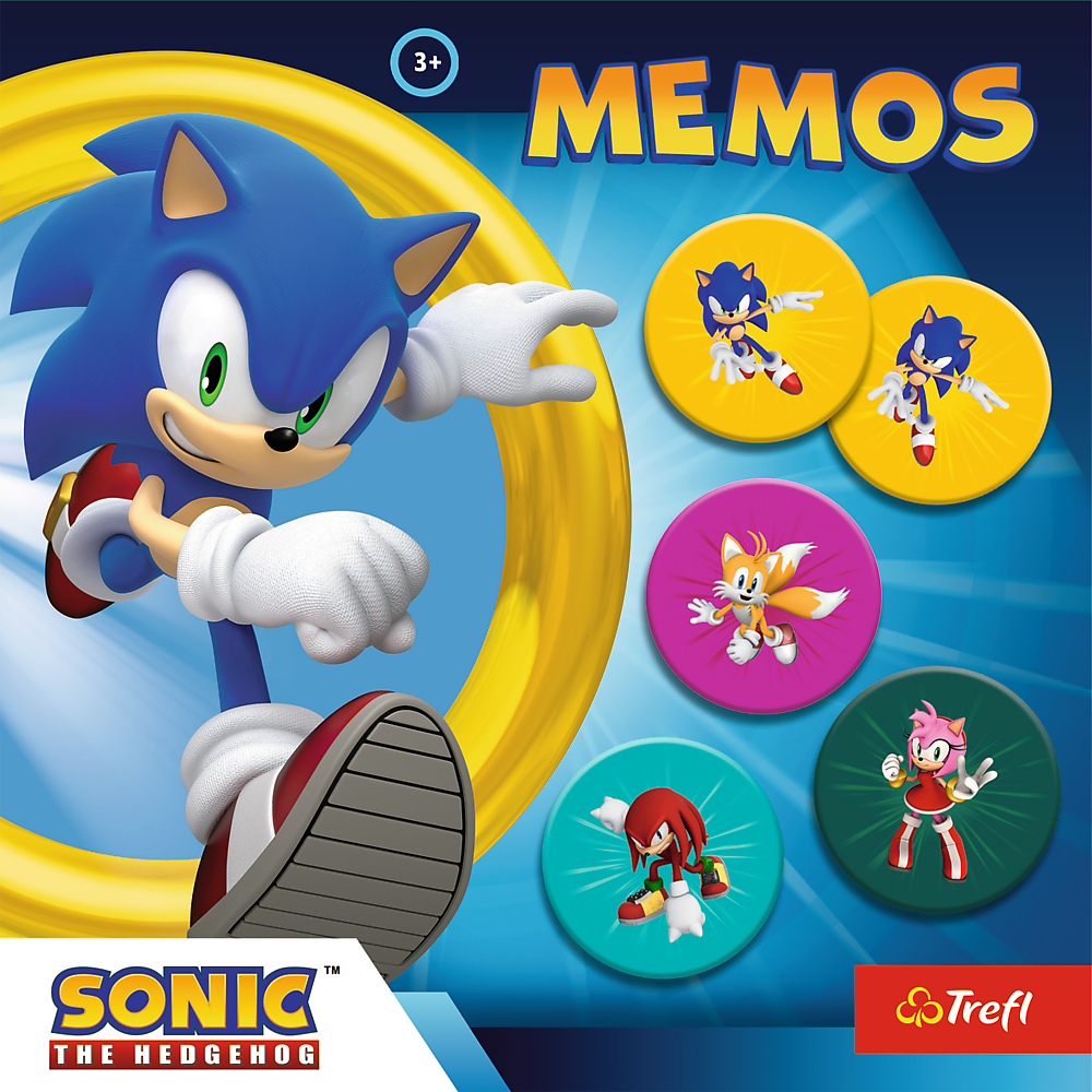 Memos Sonic - The Hedgehog - Trefl 02897