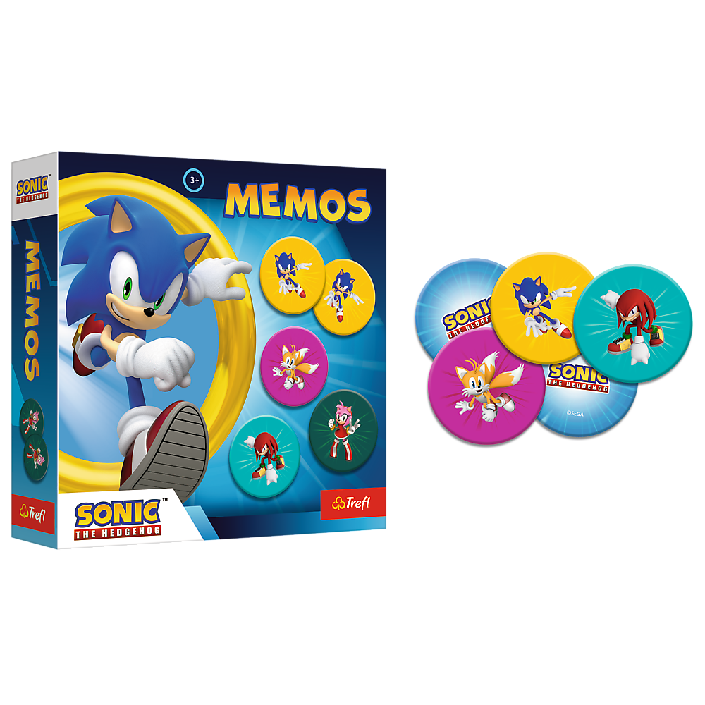 Memos Sonic - The Hedgehog - Trefl 02897