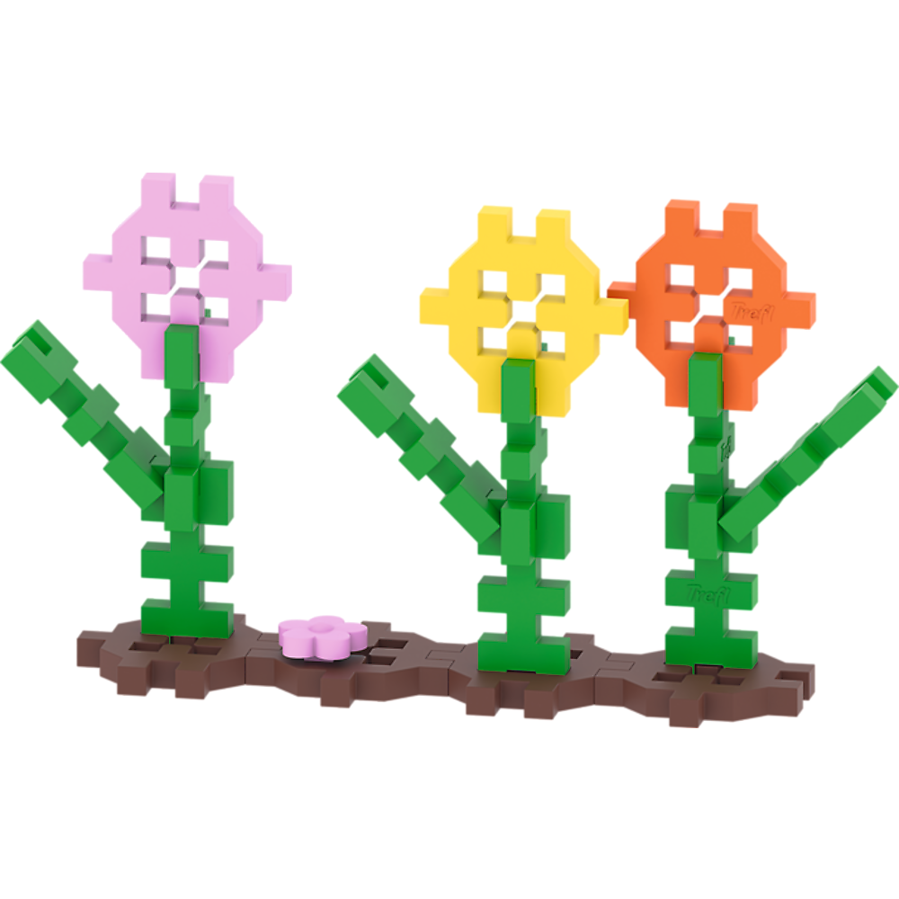 Game – Connect Flowers - Trefl 02887