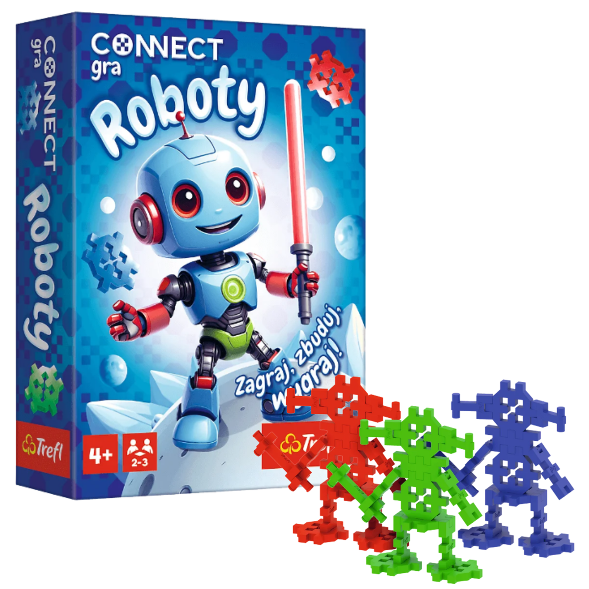 Children’s Game – Connect Robots - Trefl 02888