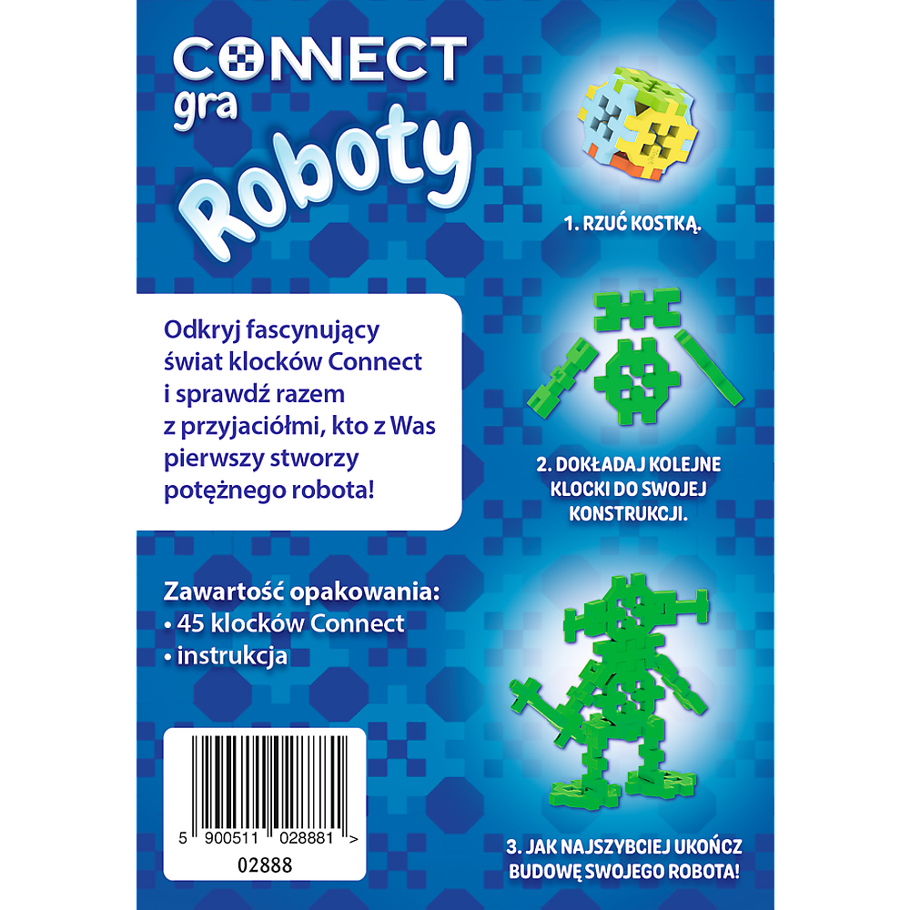 Children’s Game – Connect Robots - Trefl 02888