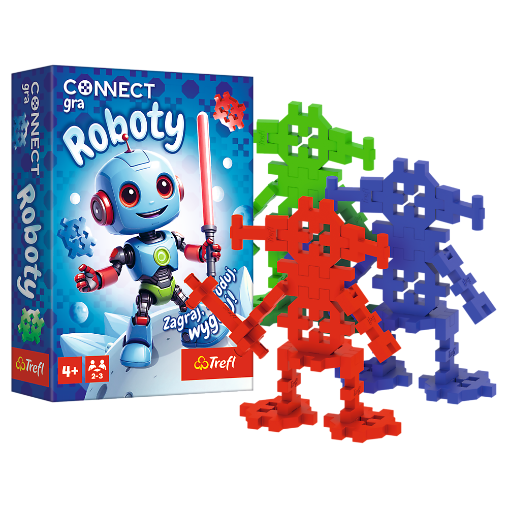 Children’s Game – Connect Robots - Trefl 02888