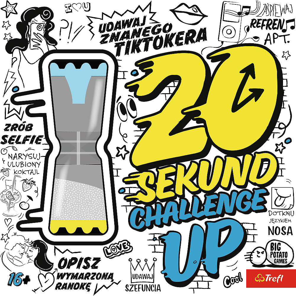 Board Game – 20 Seconds Challenge: New Deal! – Trefl 02903